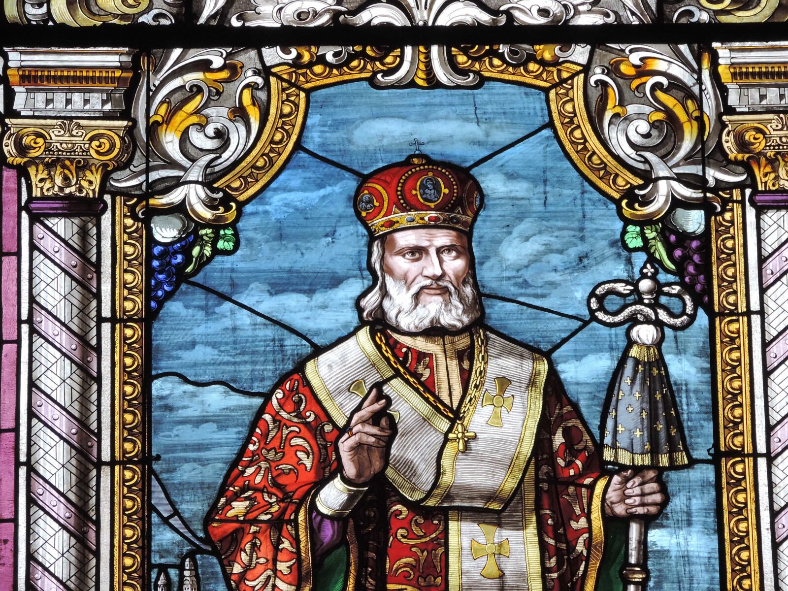 Nikon Coolpix P520 sample photo. Byzantine, heraldry, king, orthodox photography