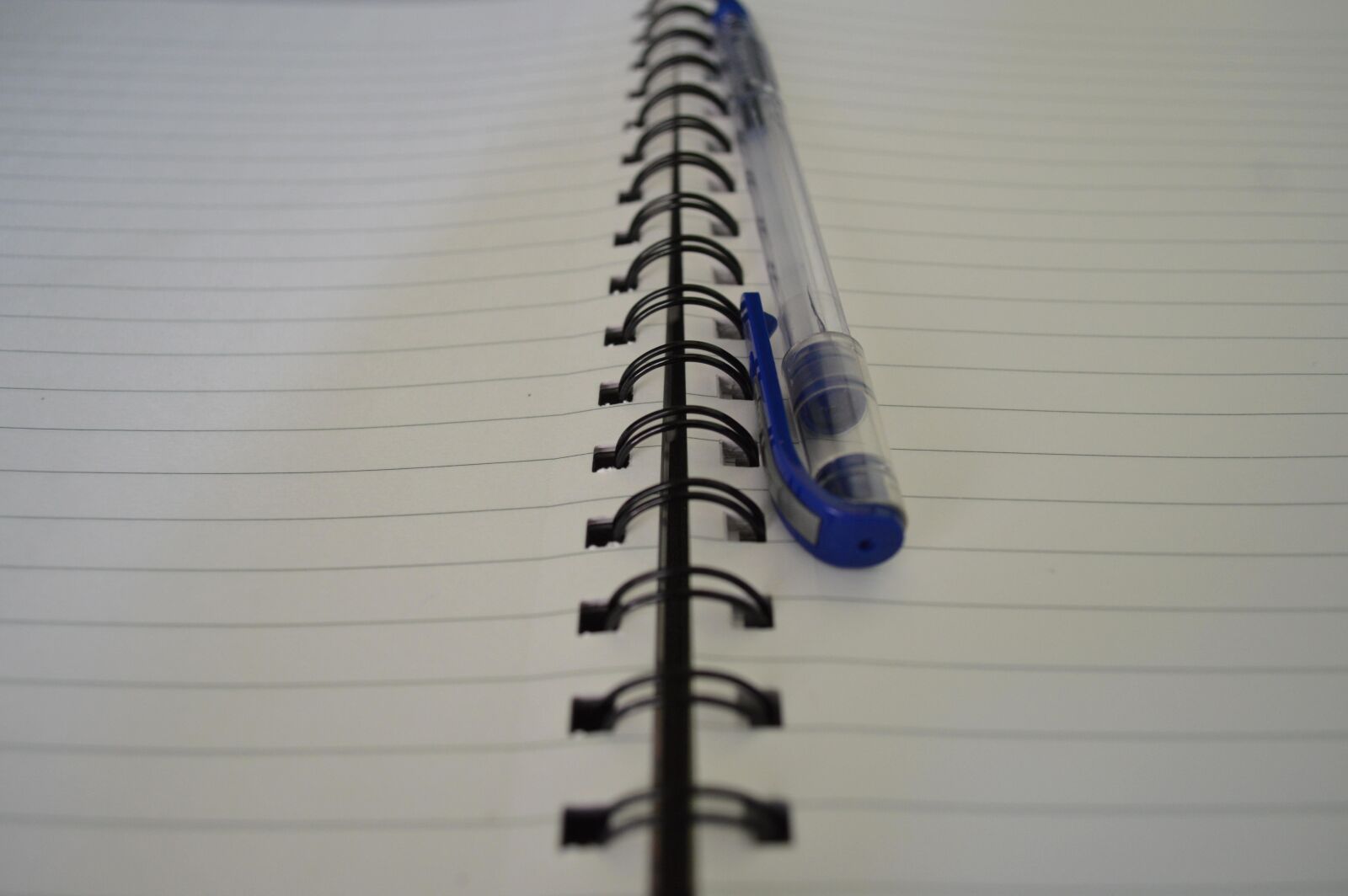 Nikon D3200 sample photo. Pencil, spiral, notebook, white photography