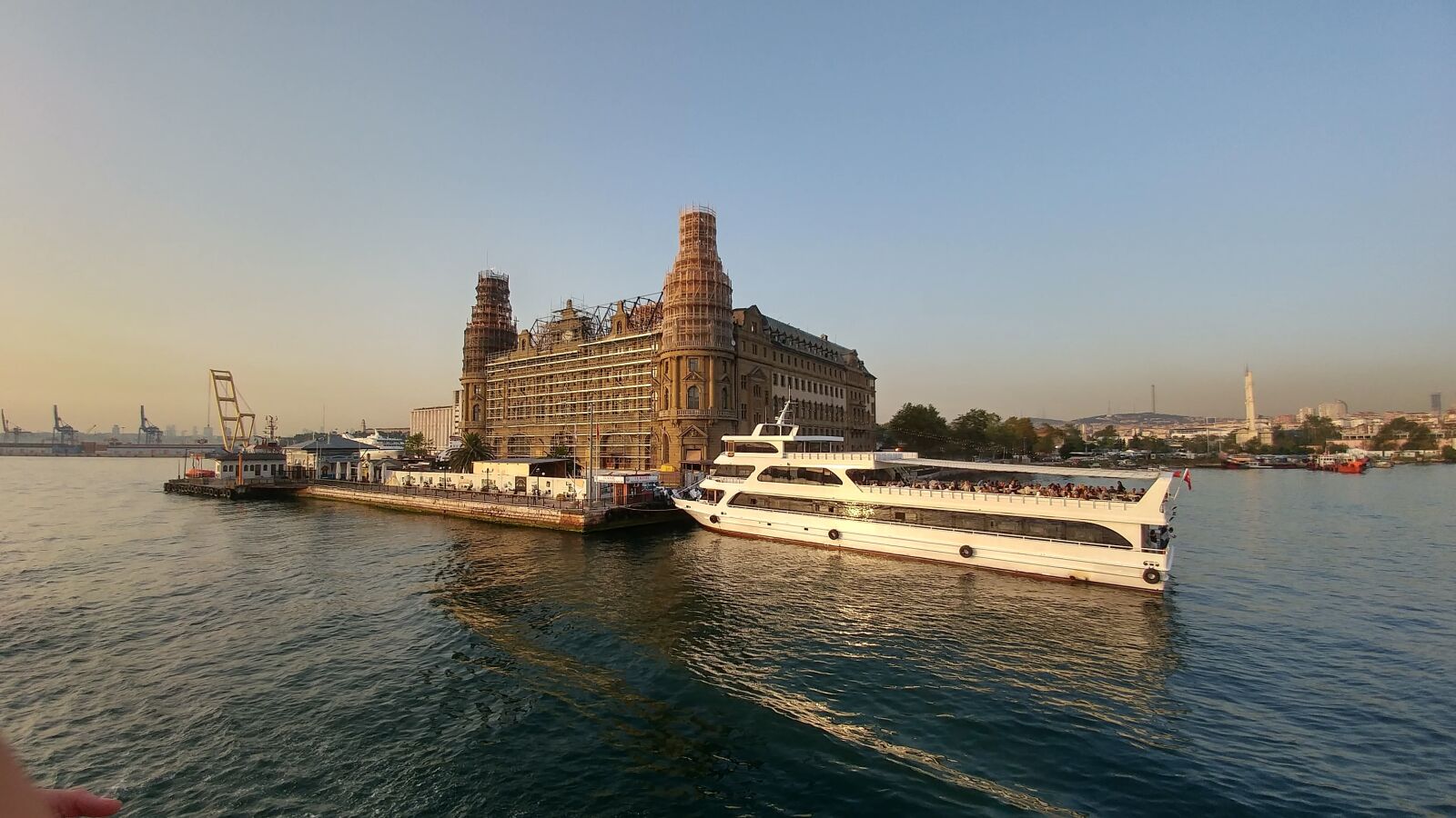 LG G5 sample photo. Water, landmark, istanbul, watercraft photography