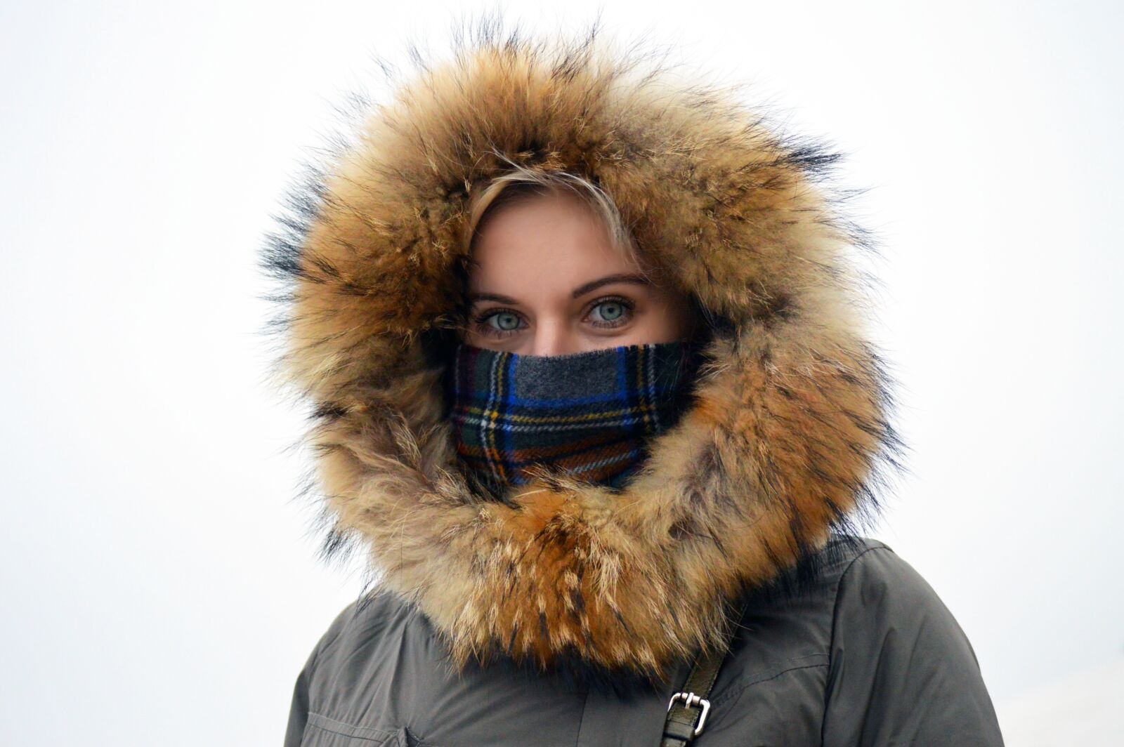 Nikon D3200 sample photo. Winter, girl, young photography