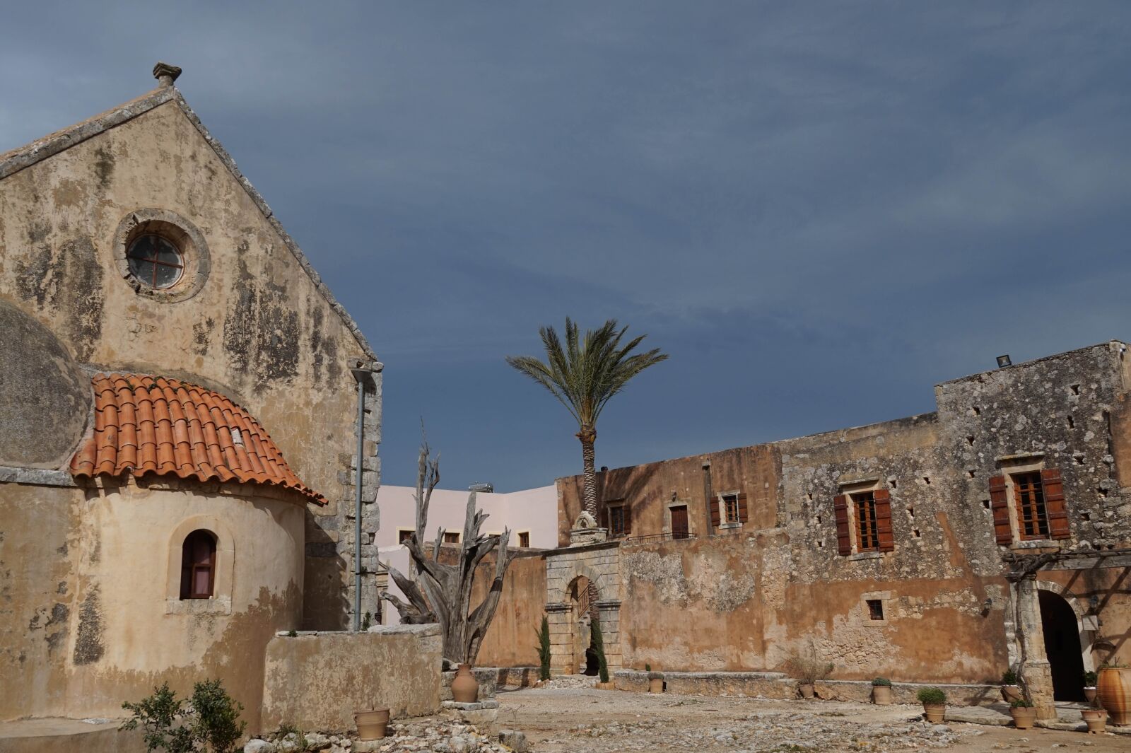 Sony Alpha QX1 sample photo. Crete, monastery, arkadi photography