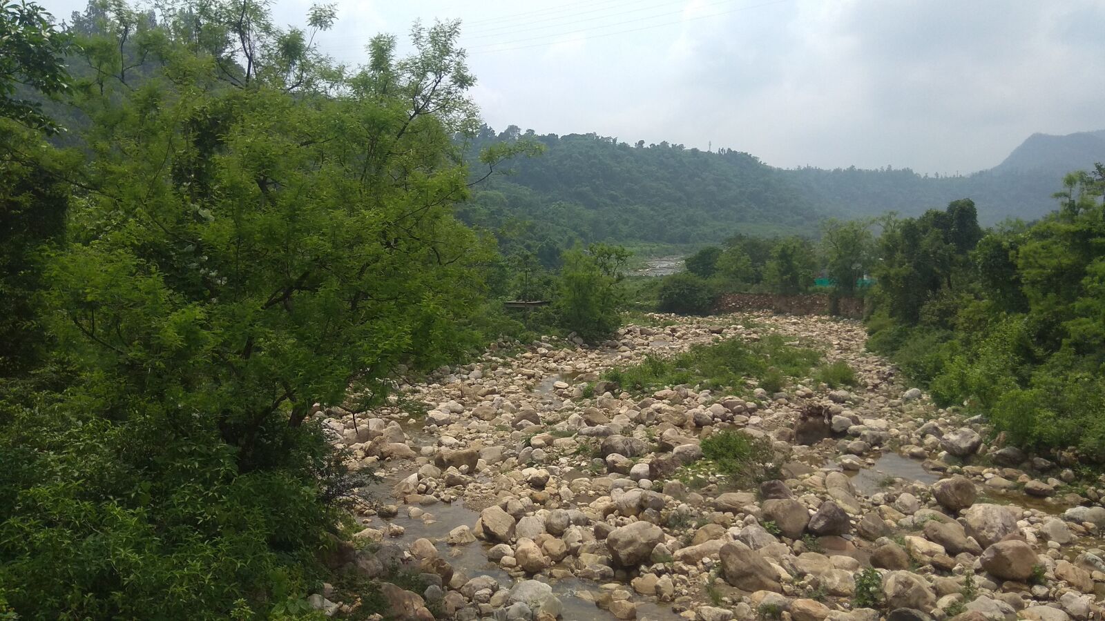 Xiaomi Redmi Note 4 sample photo. River, mountain, green photography