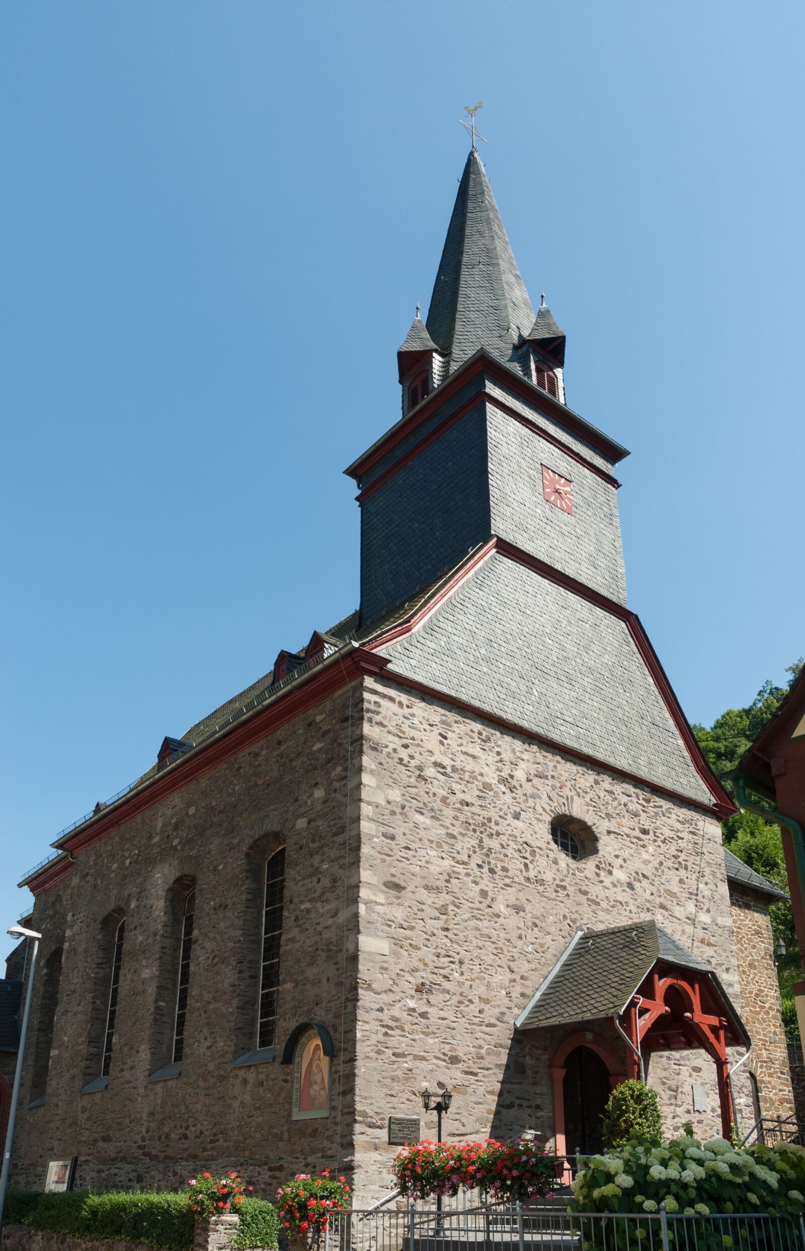 Nikon D200 sample photo. Balduinstein, st bartholomew, parish photography