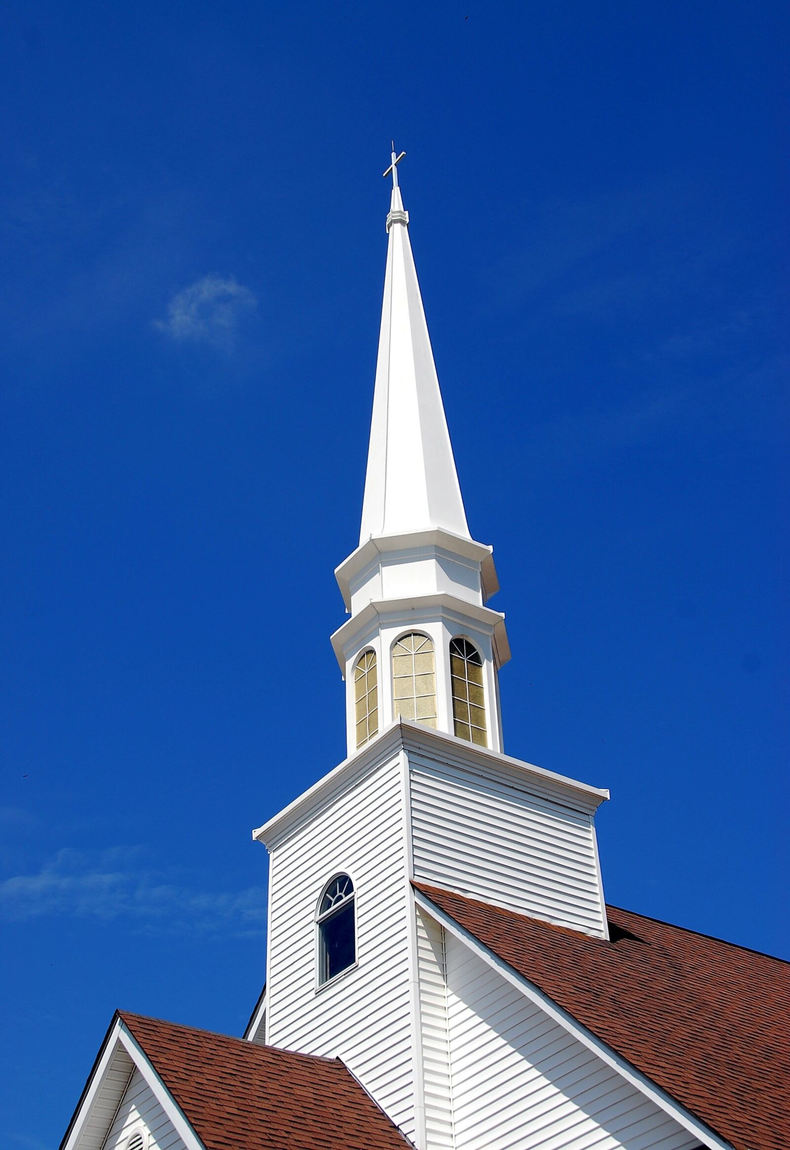 Nikon D200 sample photo. Church, steeple, building photography