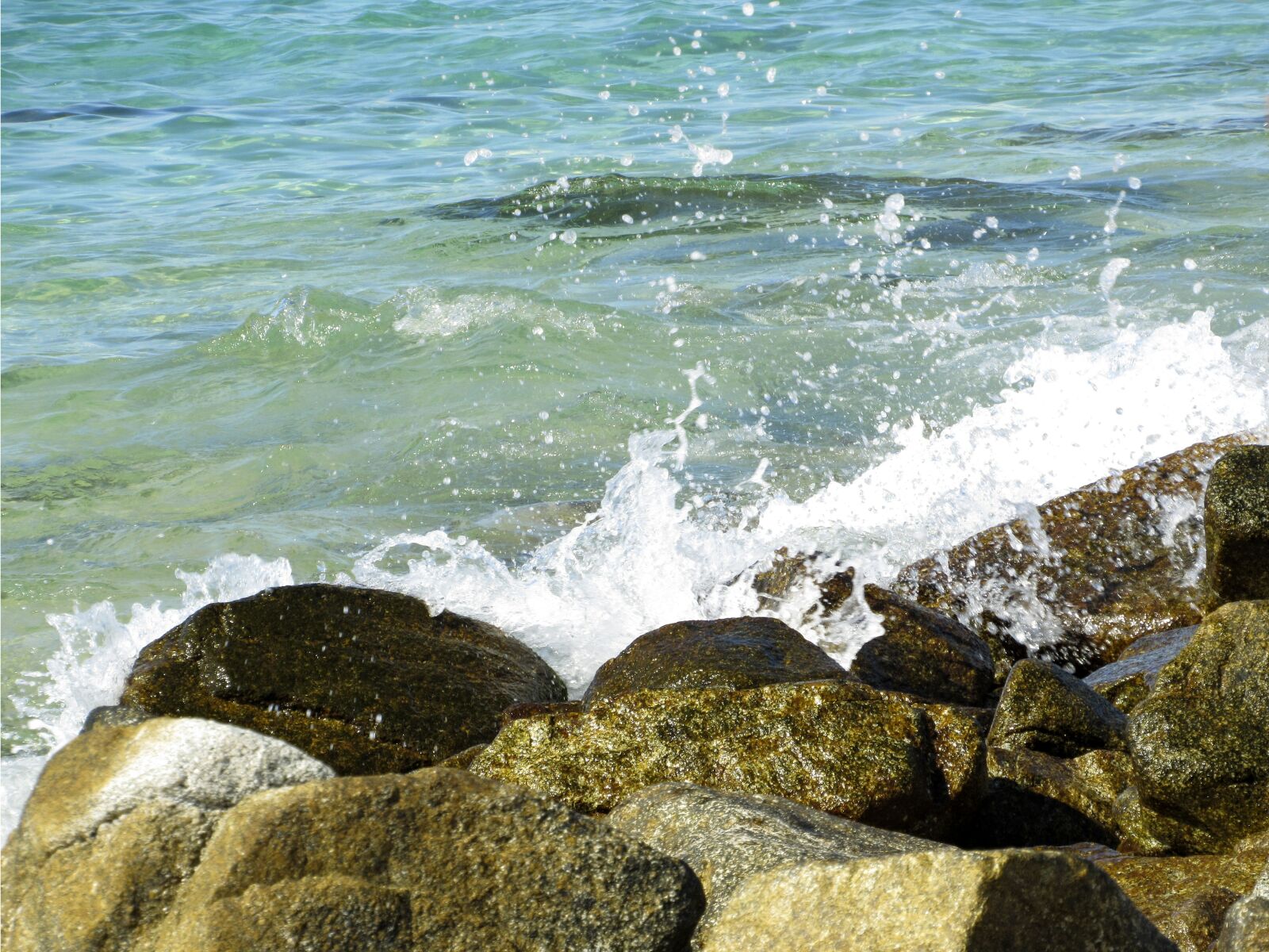 Canon PowerShot SX530 HS sample photo. Beach, rocks photography