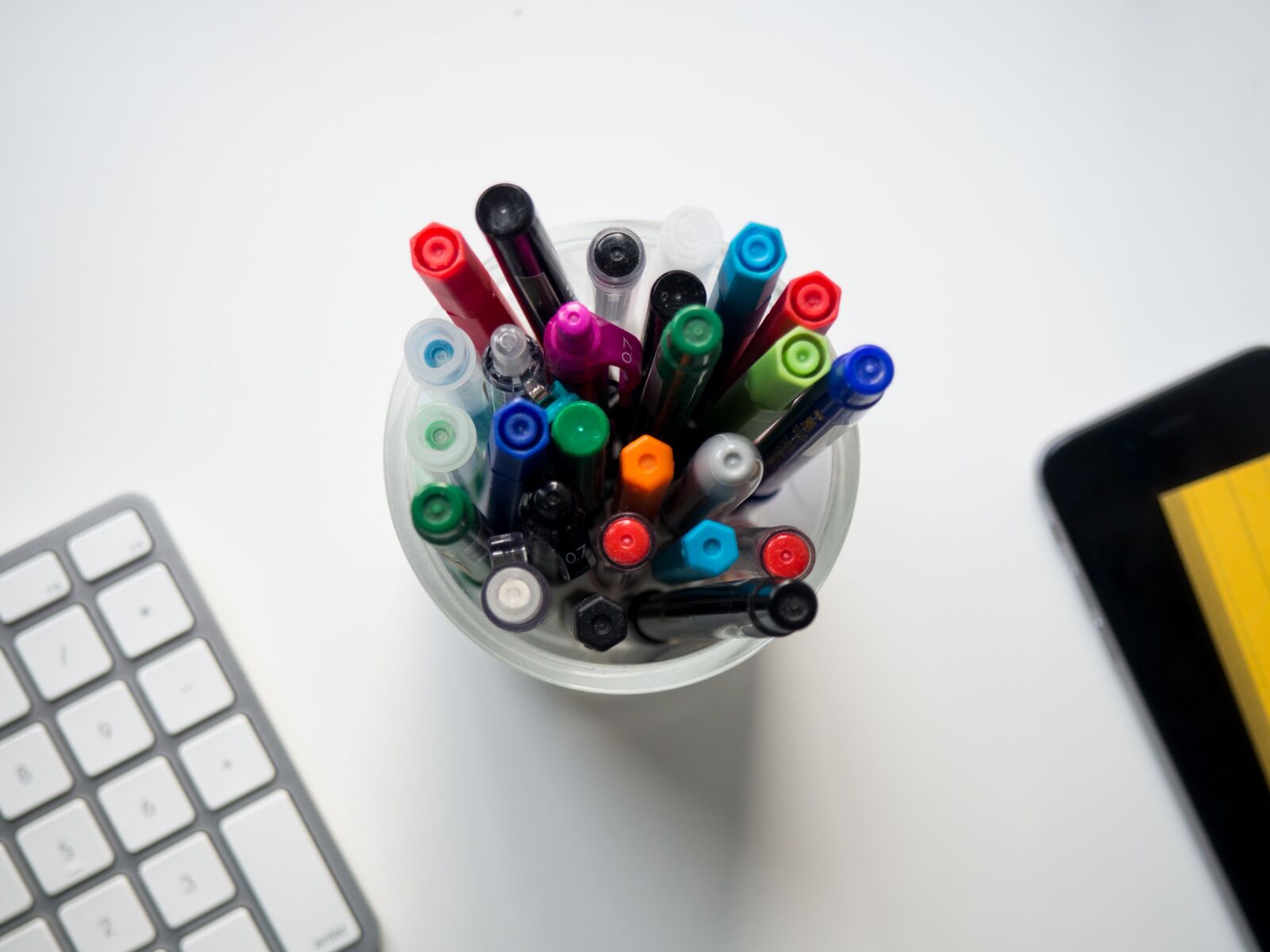 Olympus OM-D E-M10 sample photo. Colorful, pen, marker photography