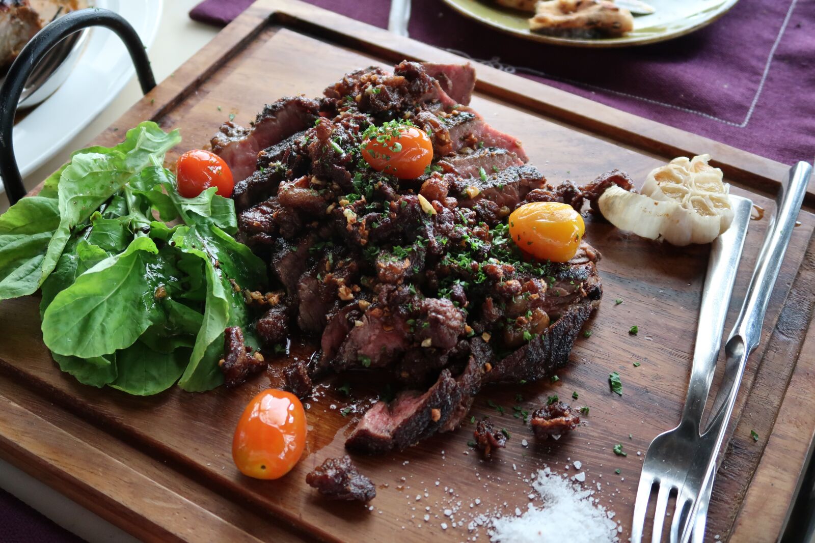 Canon PowerShot G7 X Mark II sample photo. Steak, food, yum photography