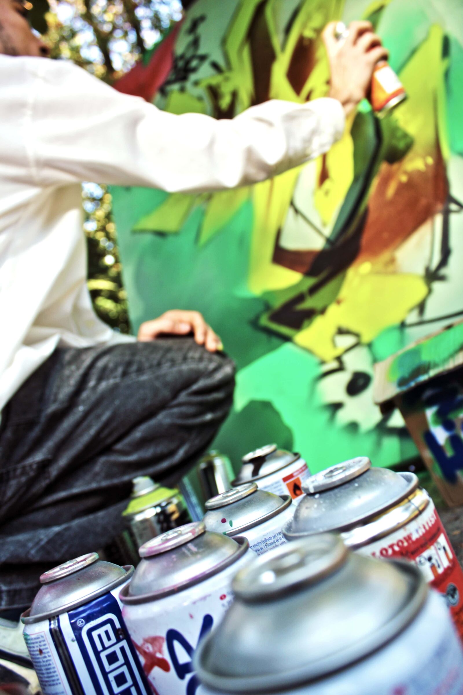 Canon EOS 550D (EOS Rebel T2i / EOS Kiss X4) sample photo. Graffiti, painter, painting, paintbrush photography