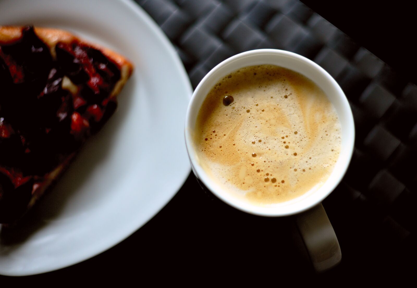 Nikon D610 sample photo. Coffee, coffee cup, cake photography