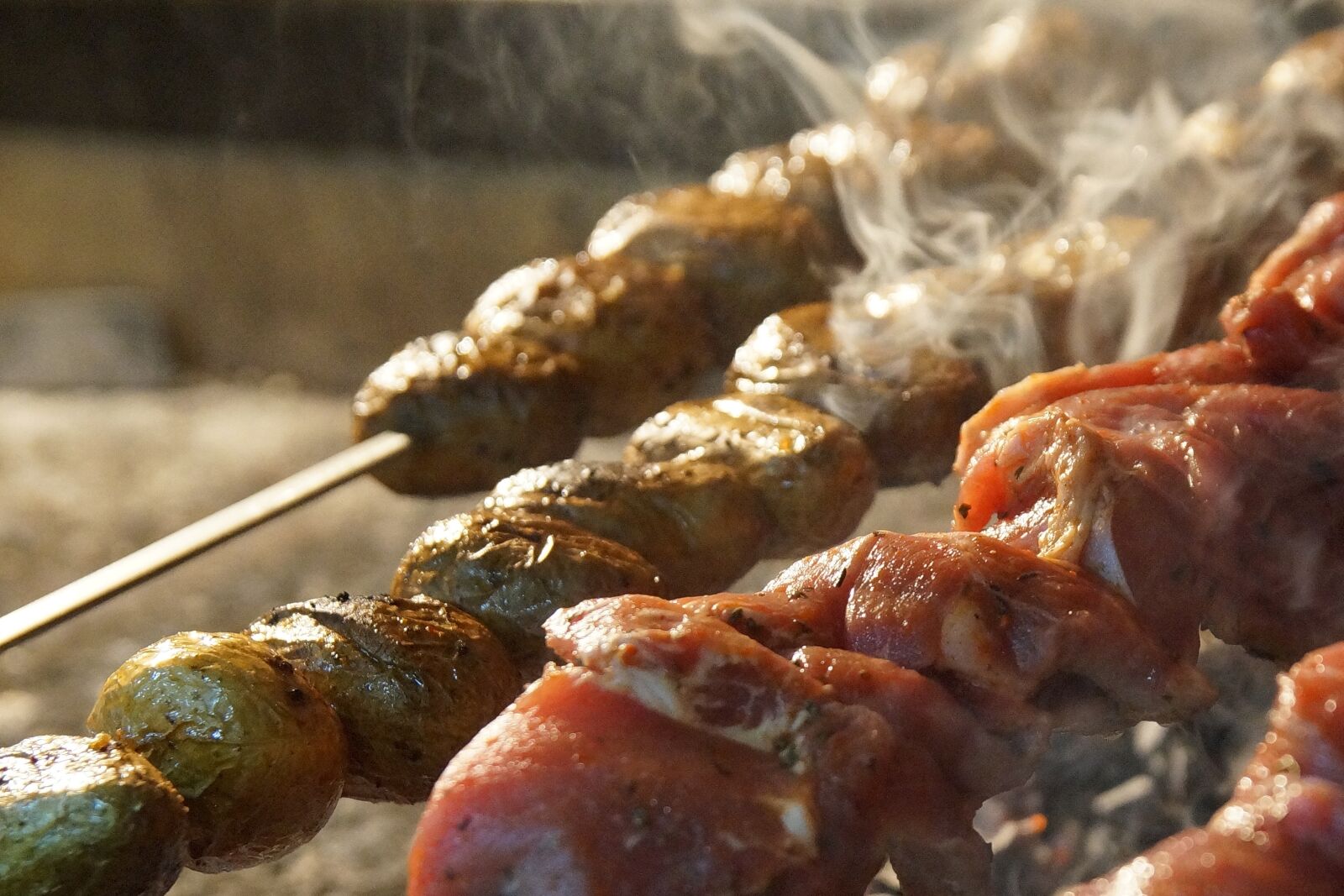 17-50mm F2.8 sample photo. Food, bbq, cooking photography