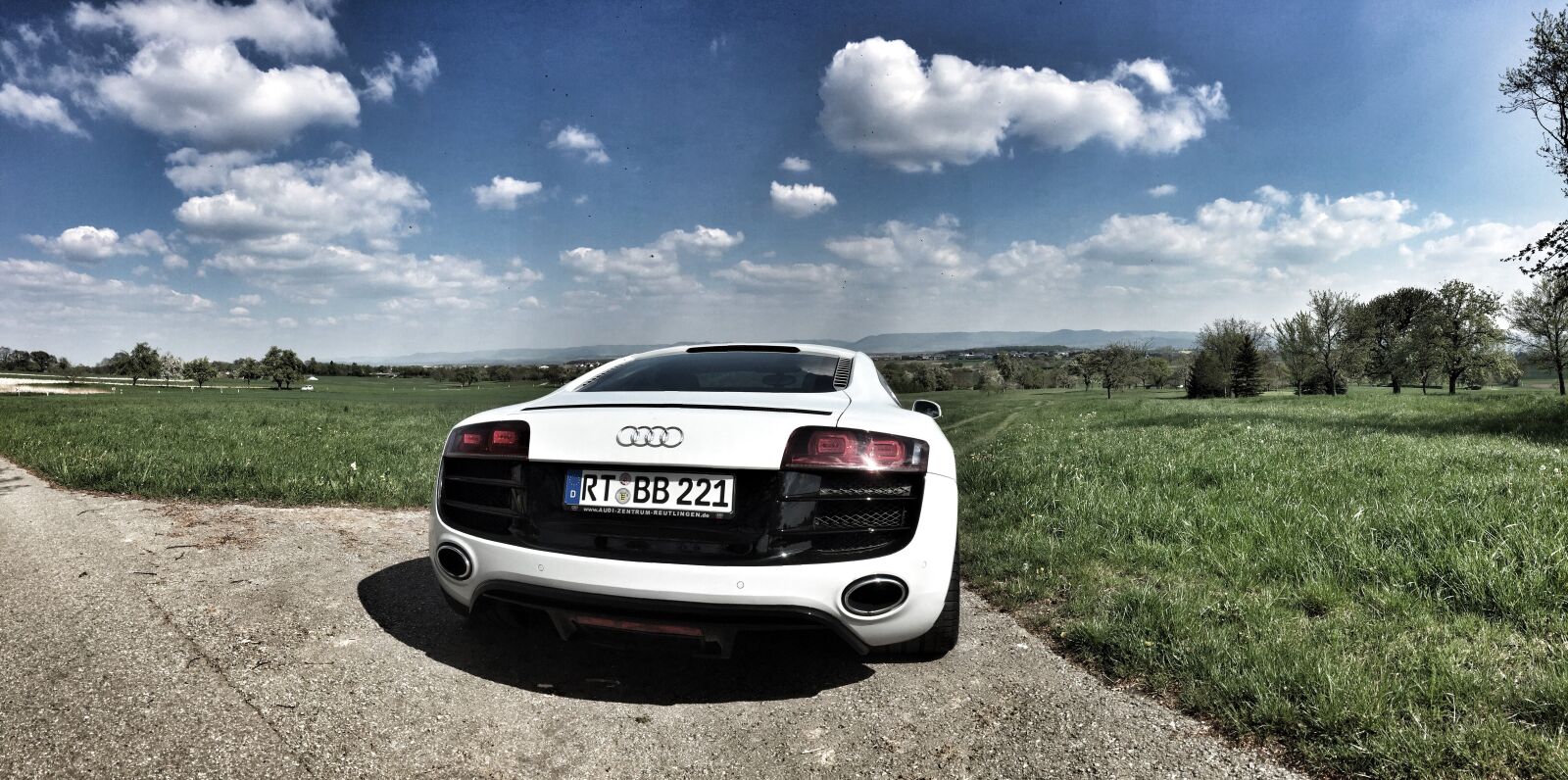 Apple iPhone 6 sample photo. Audi, r8, sports car photography