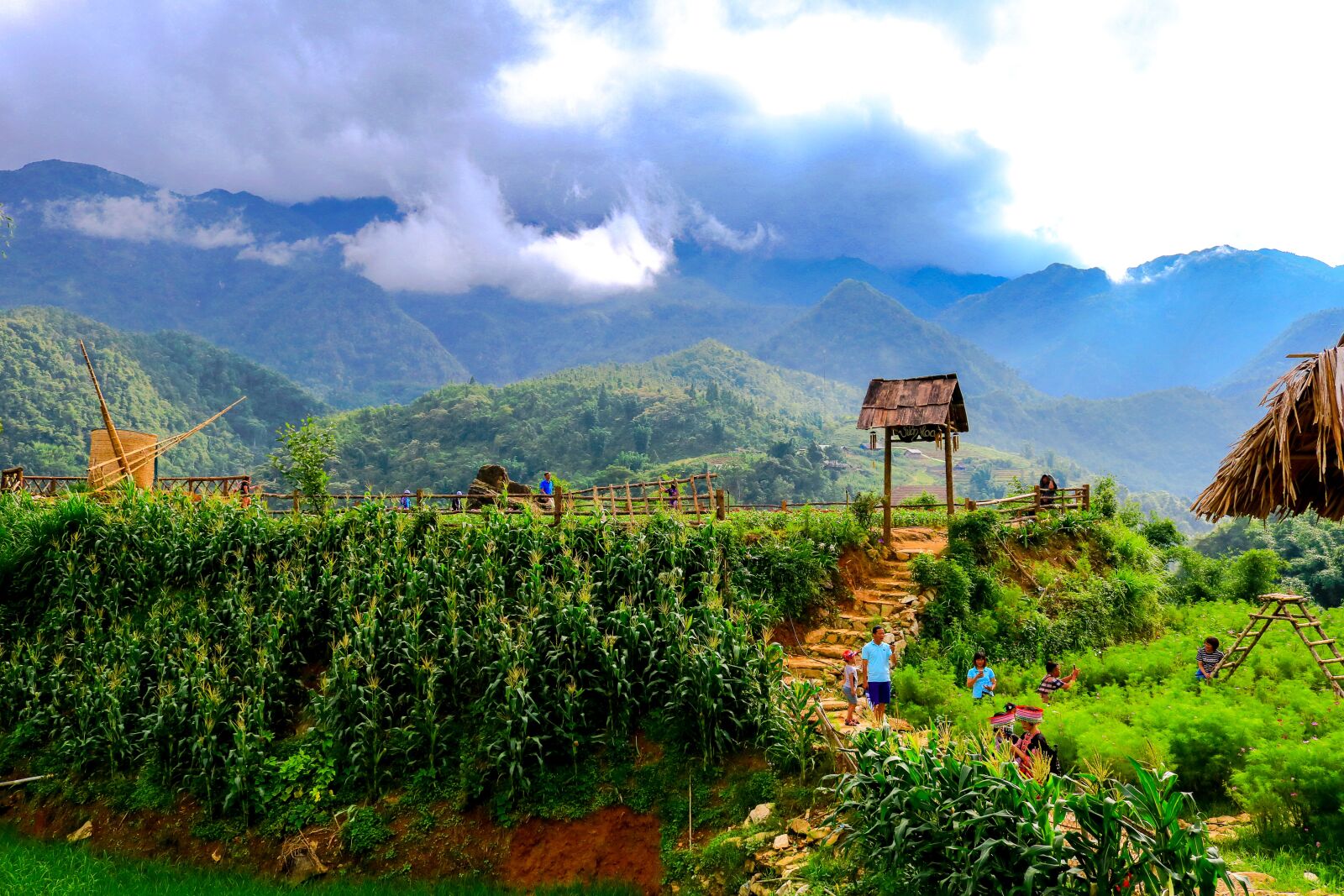 Canon EOS 750D (EOS Rebel T6i / EOS Kiss X8i) sample photo. Sapa, landscape, mountain photography
