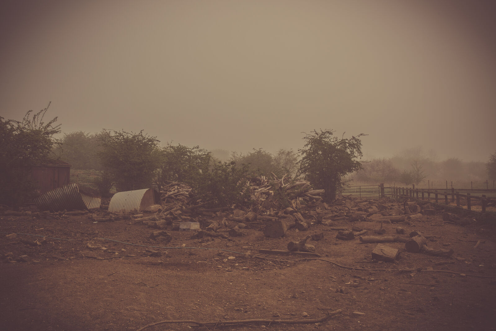Canon EF 24-105mm F4L IS USM sample photo. Derelict, desolation, earth, empty photography