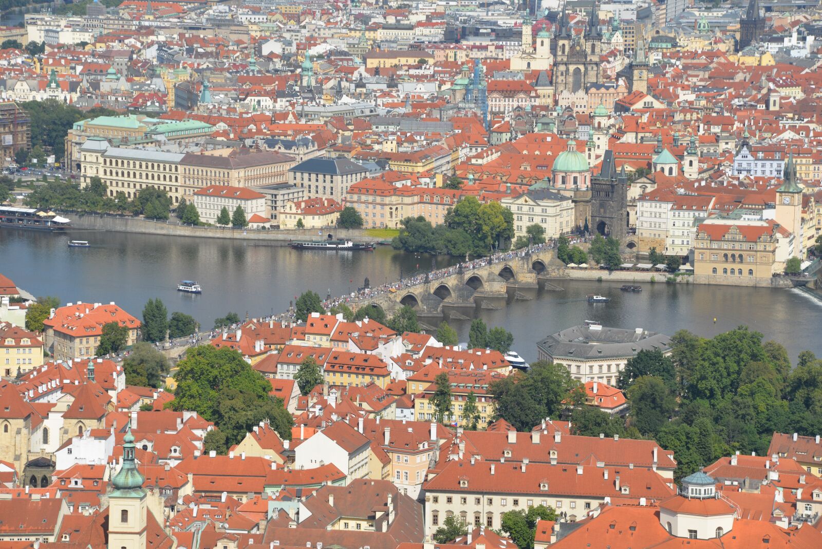 Nikon D610 sample photo. City, panorama, prague photography