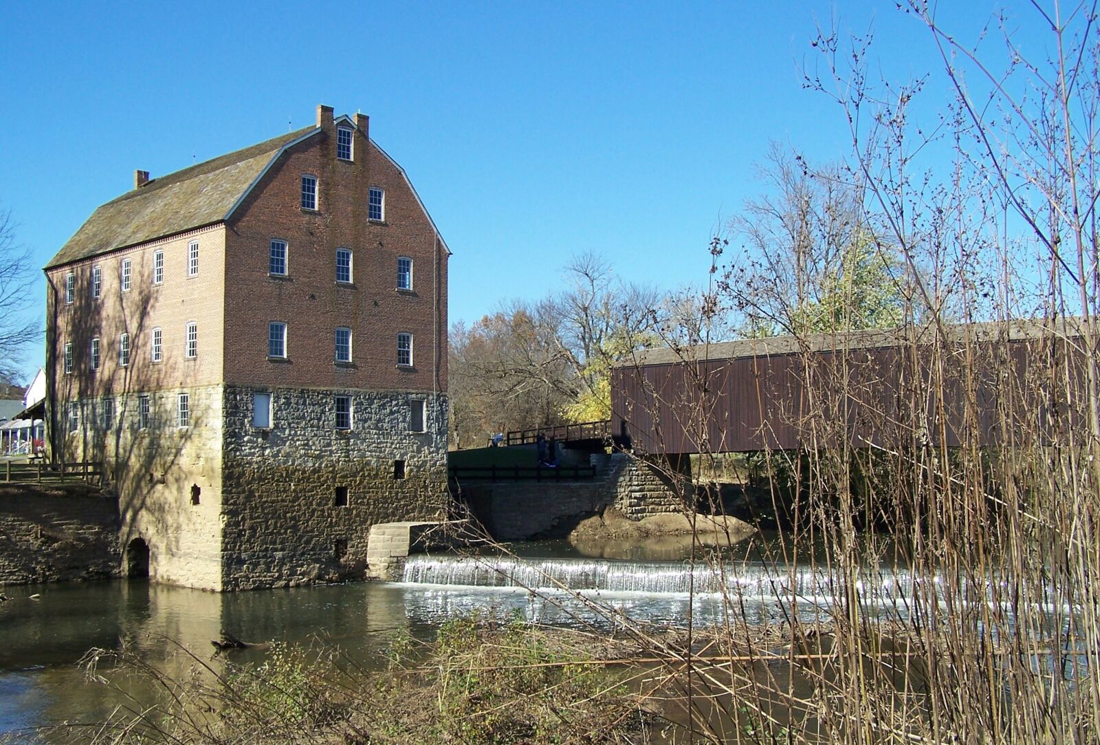 Kodak Z740 ZOOM DIGITAL CAMERA sample photo. Bollinger mill, grist mill photography