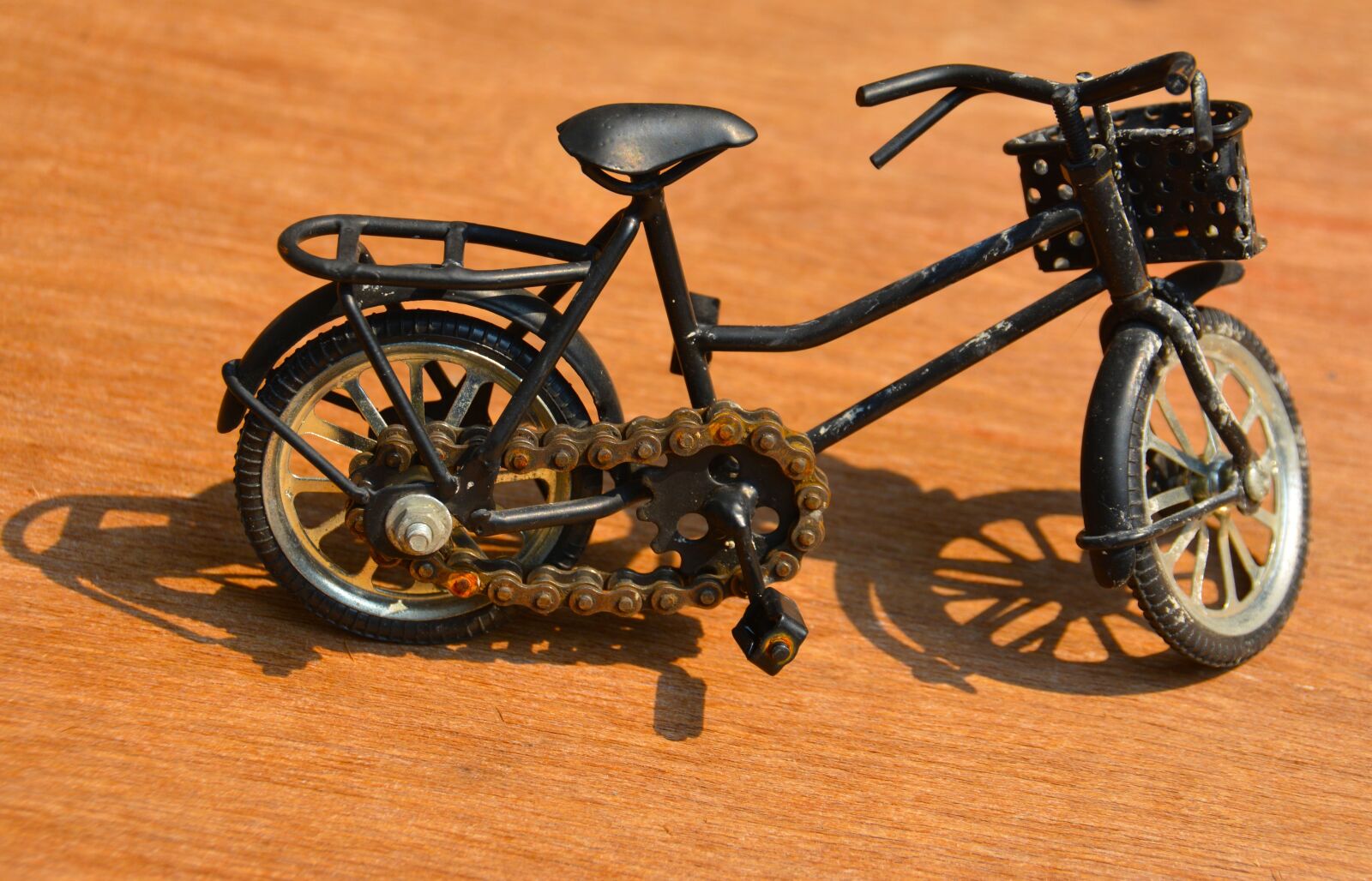 Nikon D5200 sample photo. Bike, cycle, miniature photography