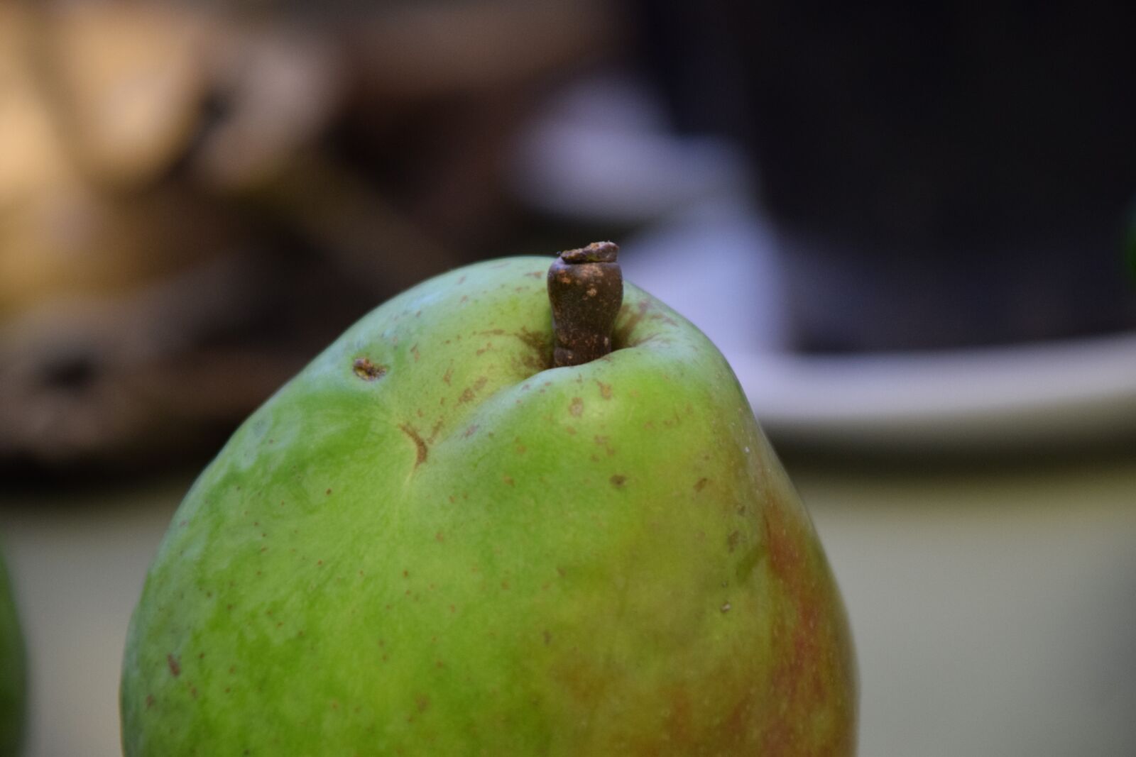 Nikon D3300 sample photo. Pear, close up, fruit photography
