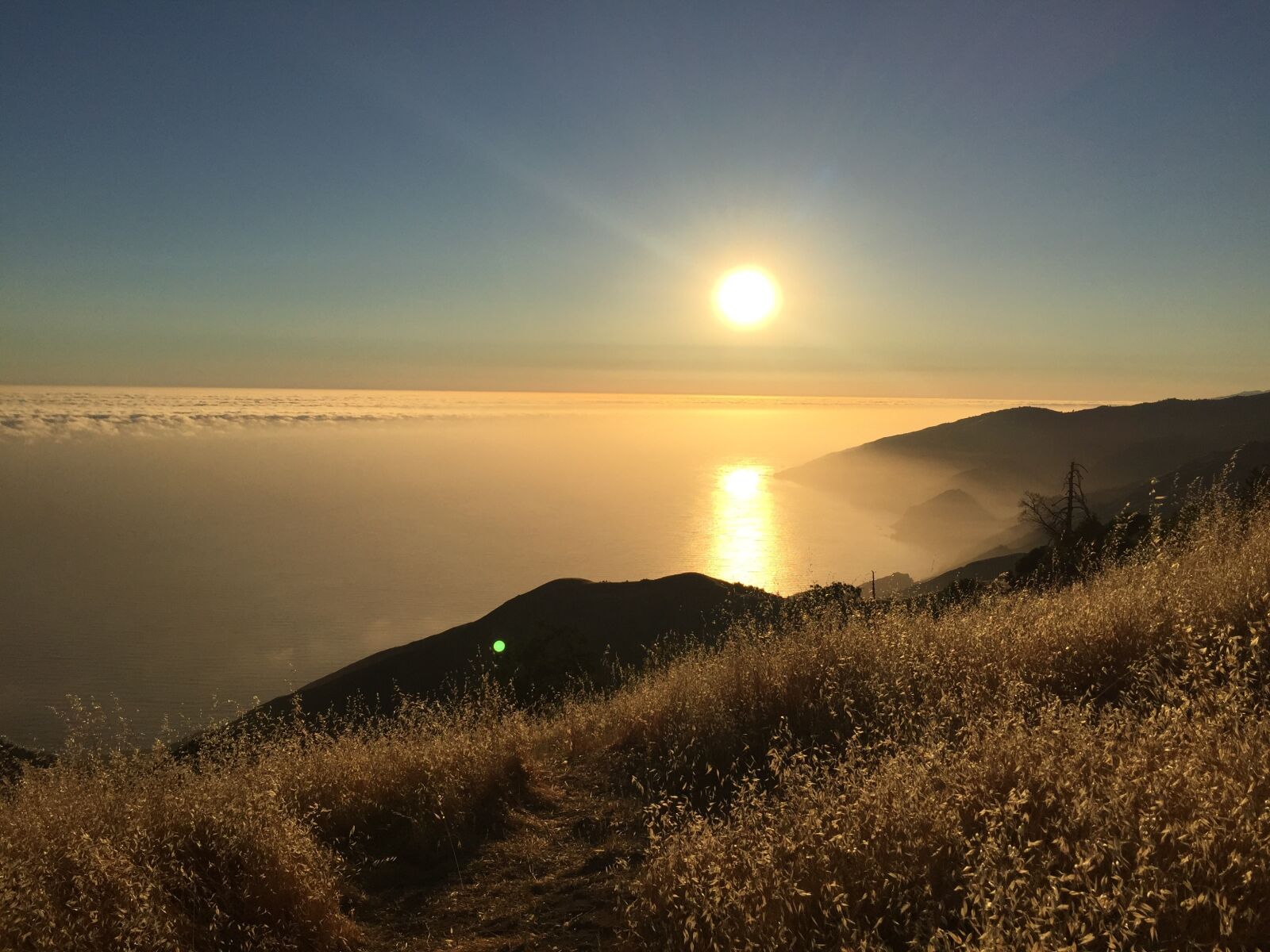 Apple iPhone 6 sample photo. Sunset, ocean, cliff photography