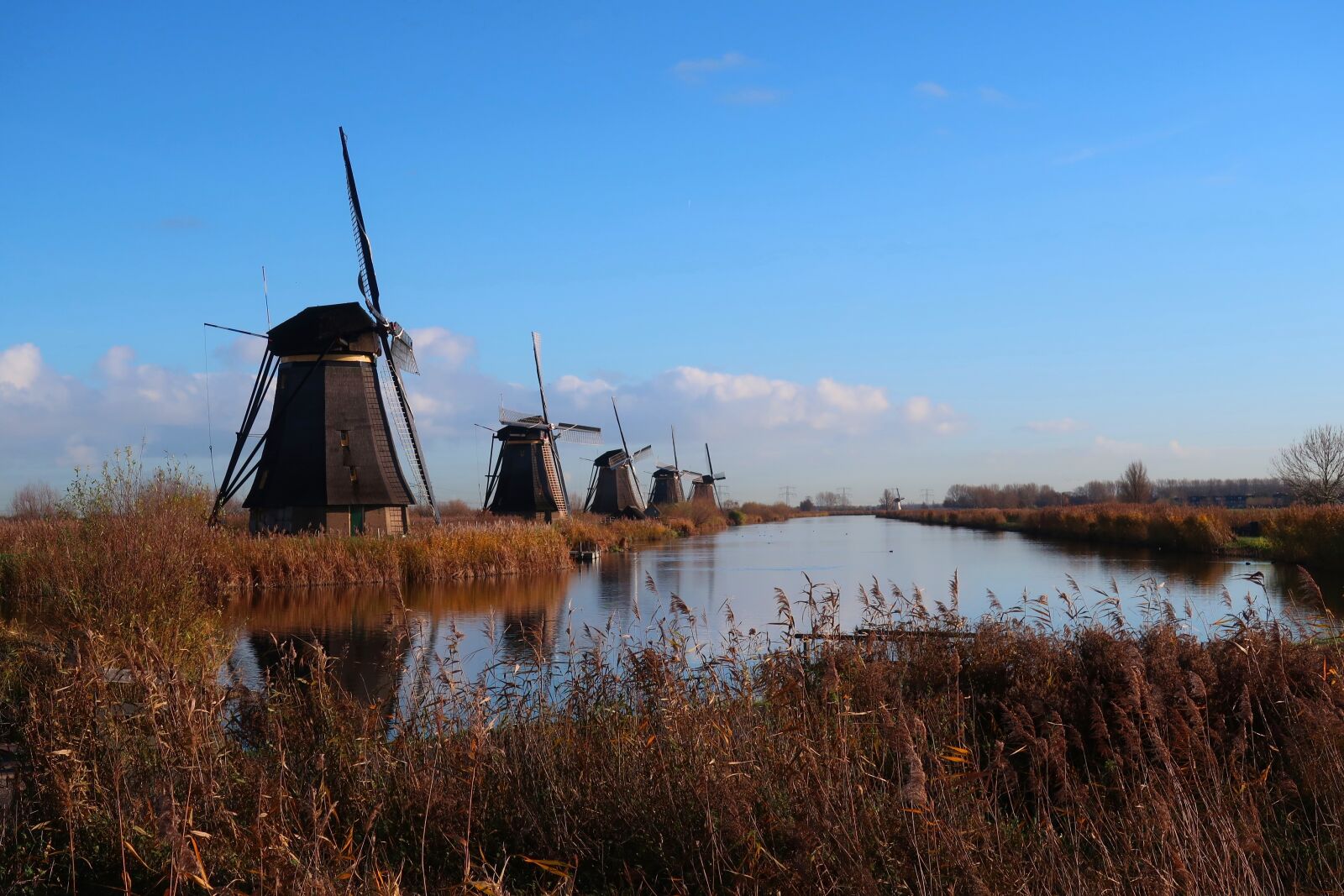 Canon PowerShot G7 X Mark II sample photo. Mills, kinderdijk, holland photography