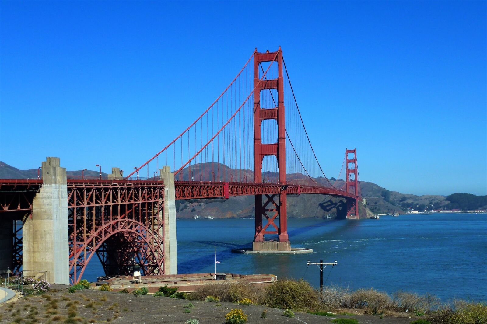 Panasonic Lumix DMC-ZS10 (Lumix DMC-TZ20 / Lumix DMC-TZ22) sample photo. Architecture, usa, bridge photography