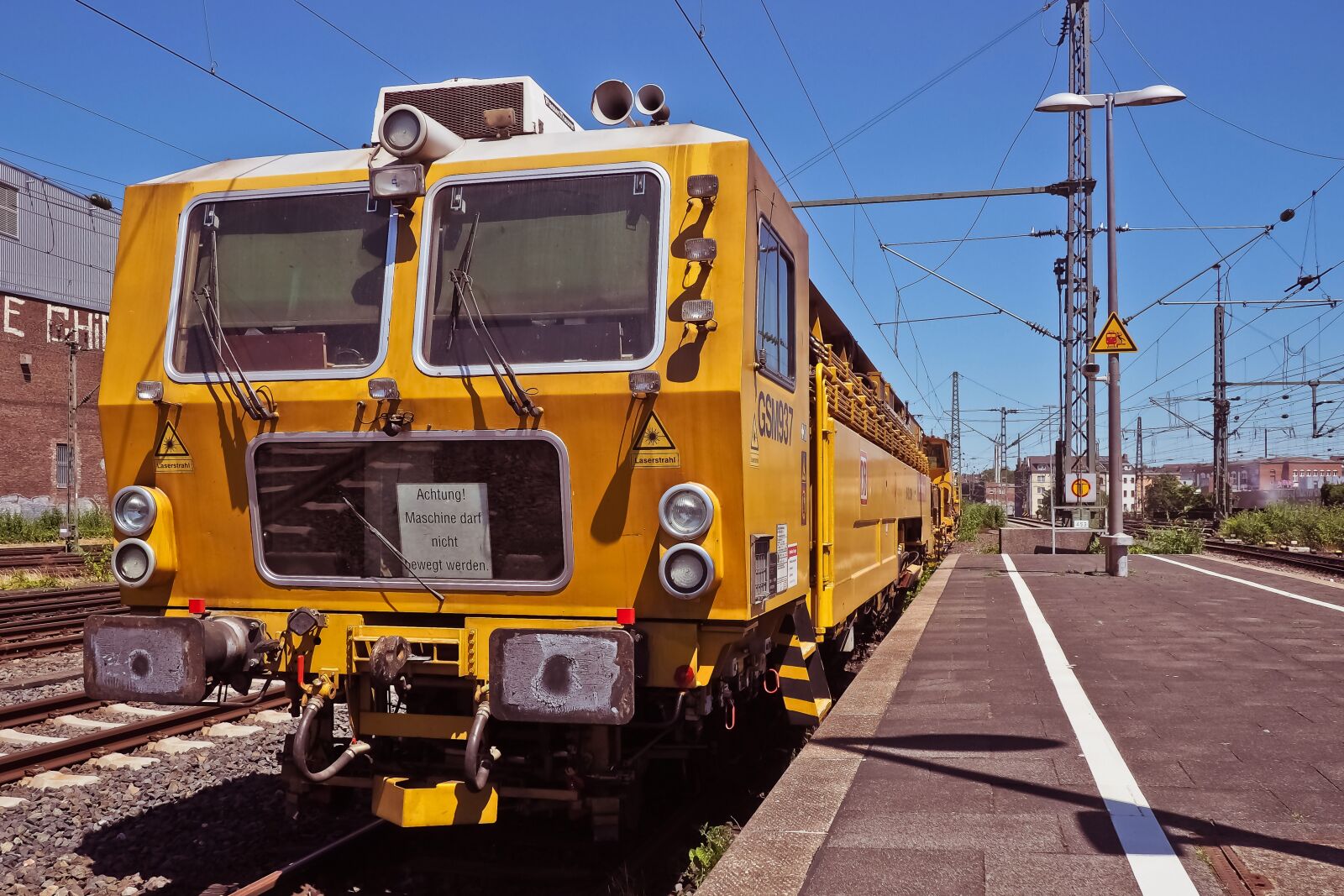 Olympus OM-D E-M10 sample photo. Railway station, train, railway photography