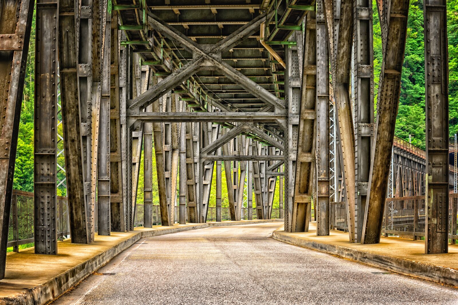 Nikon Z6 sample photo. Bridge, iron, architecture photography