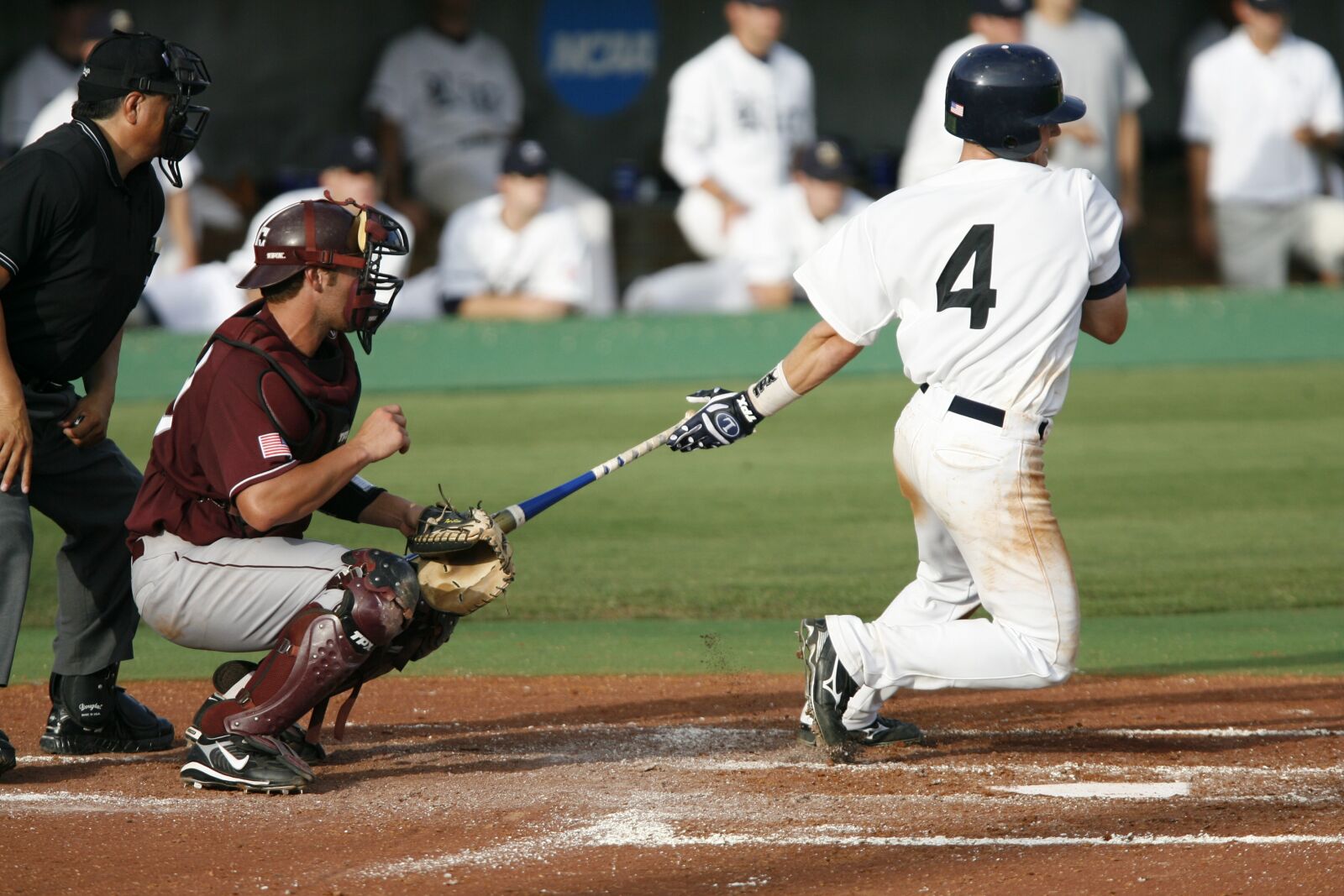Canon EOS-1D Mark II N sample photo. Baseball, swing, home run photography