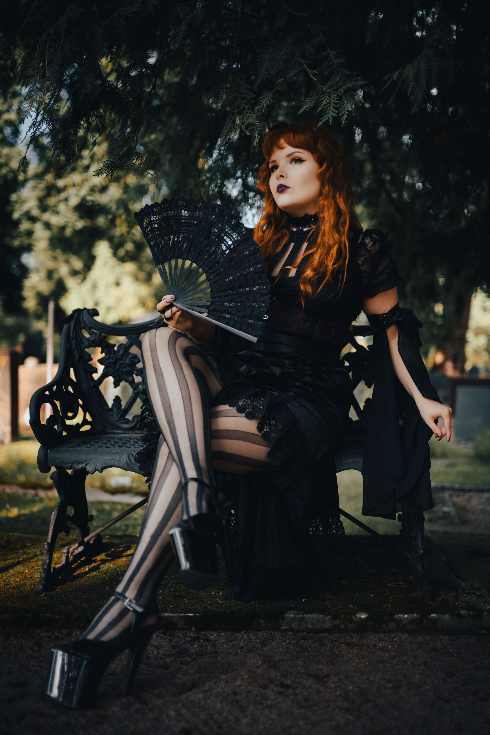 Nikon Nikkor Z 35mm F1.4 sample photo. Beauty by the cemetery photography