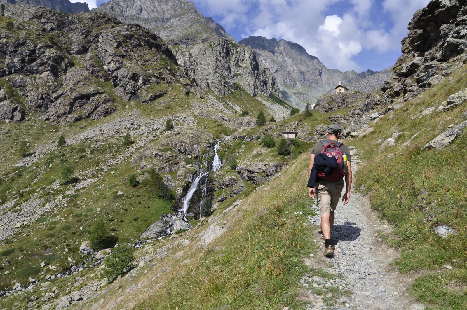 Nikon D5000 sample photo. Mountain, trekking, monviso photography