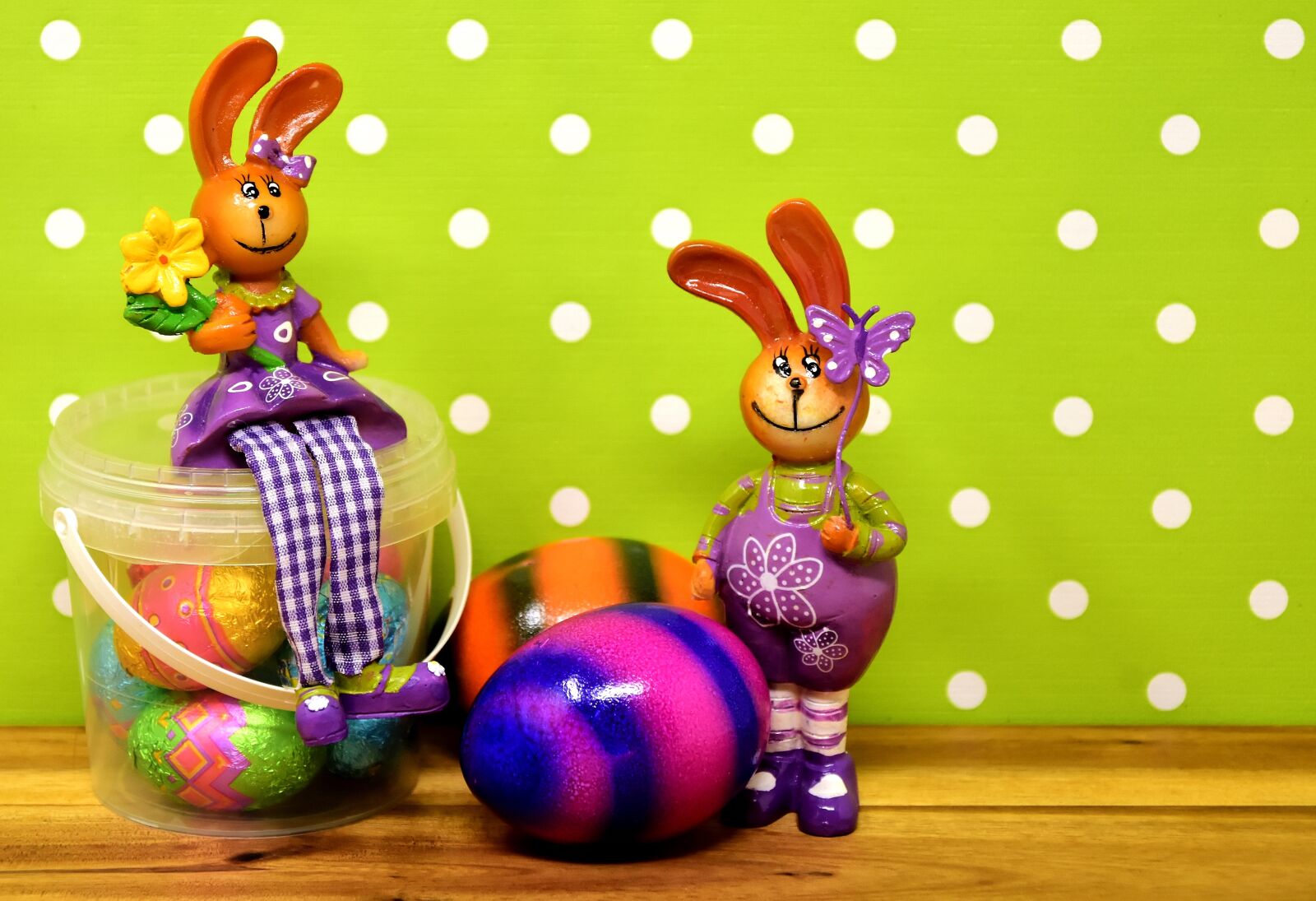 Nikon D7200 sample photo. Easter, easter bunny, pair photography