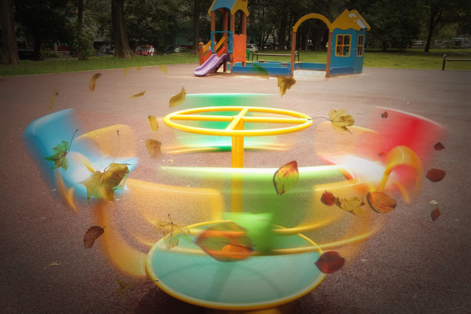 Canon EOS 5D Mark II sample photo. Carousel, whirligig, attractions photography