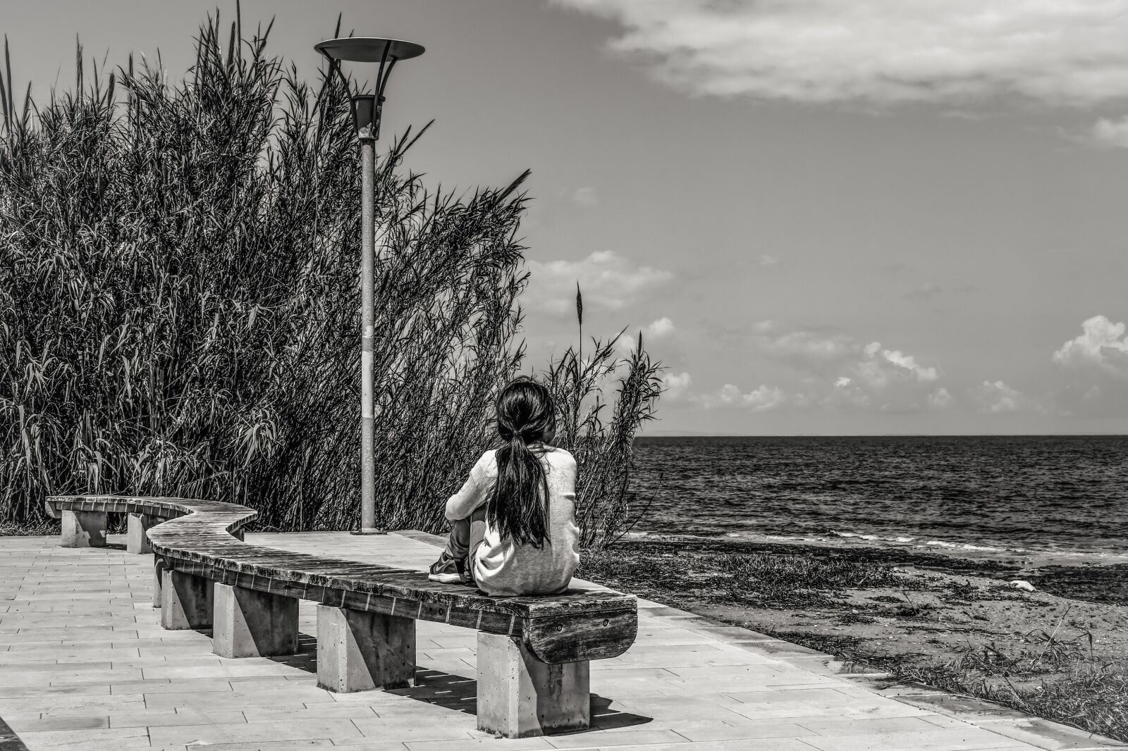 Nikon D3300 sample photo. Girl, thoughtful, by the photography