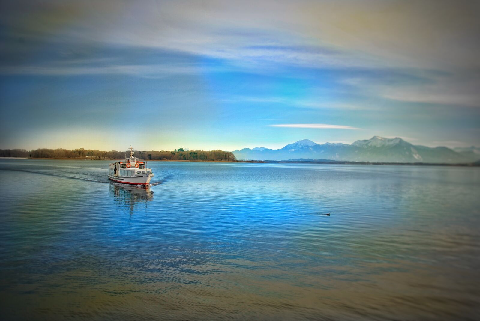 Nikon D3000 sample photo. Upper bavaria, chiemsee, nature photography
