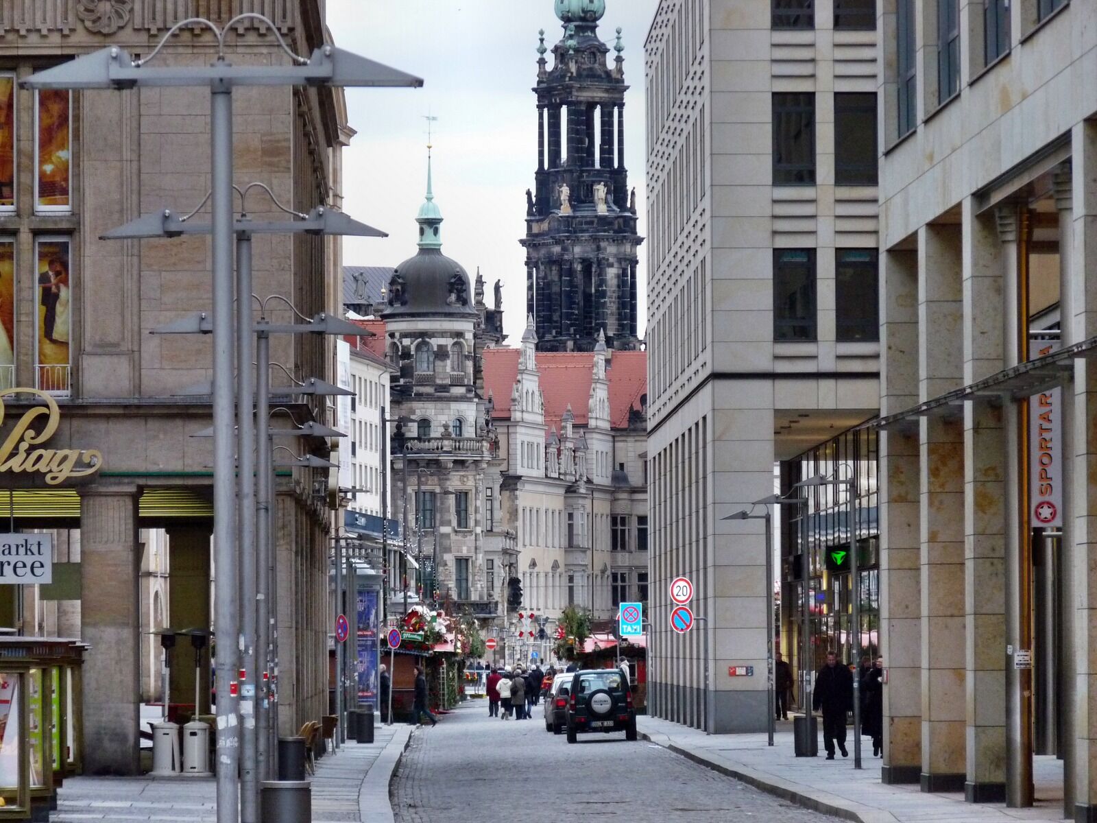 Panasonic Lumix DMC-FZ28 sample photo. Dresden, castle, germany photography