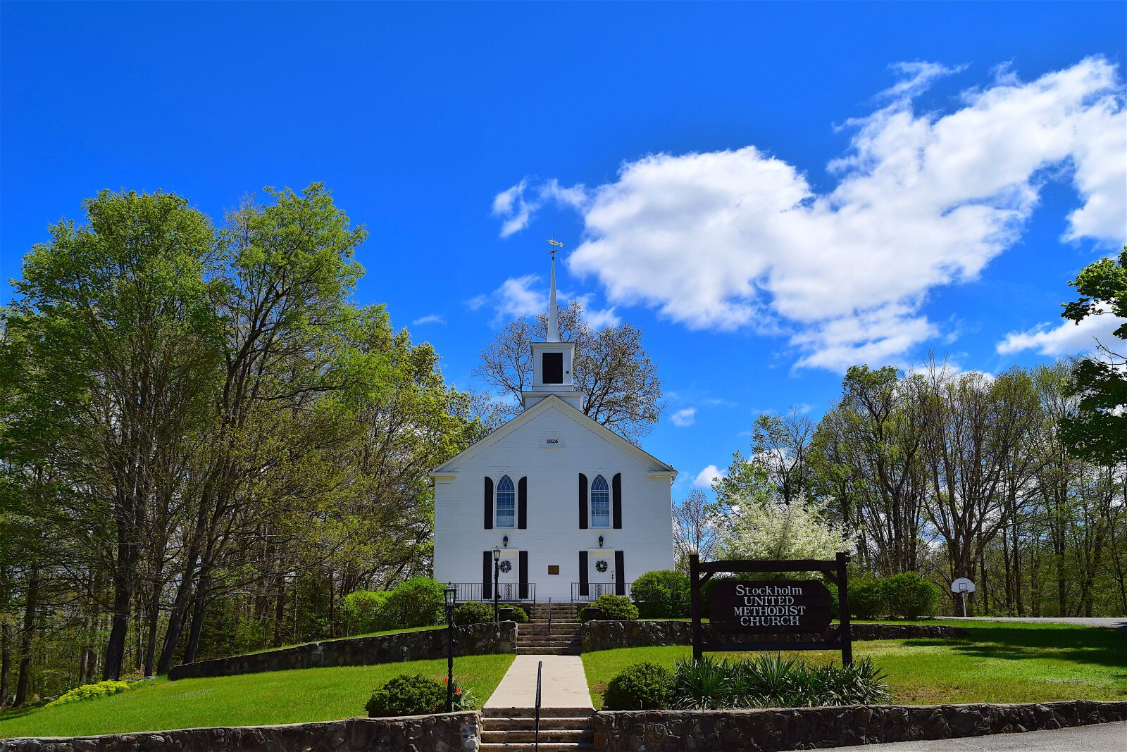 Nikon D3300 sample photo. Church, rural, sky photography