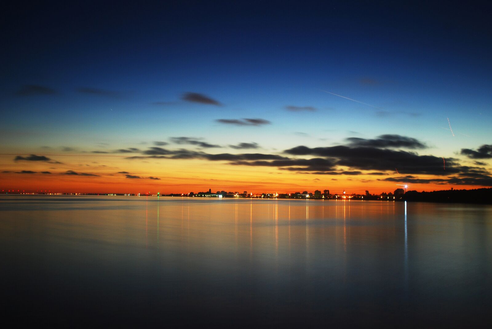Nikon D60 sample photo. Twilight, the coast, reflection photography