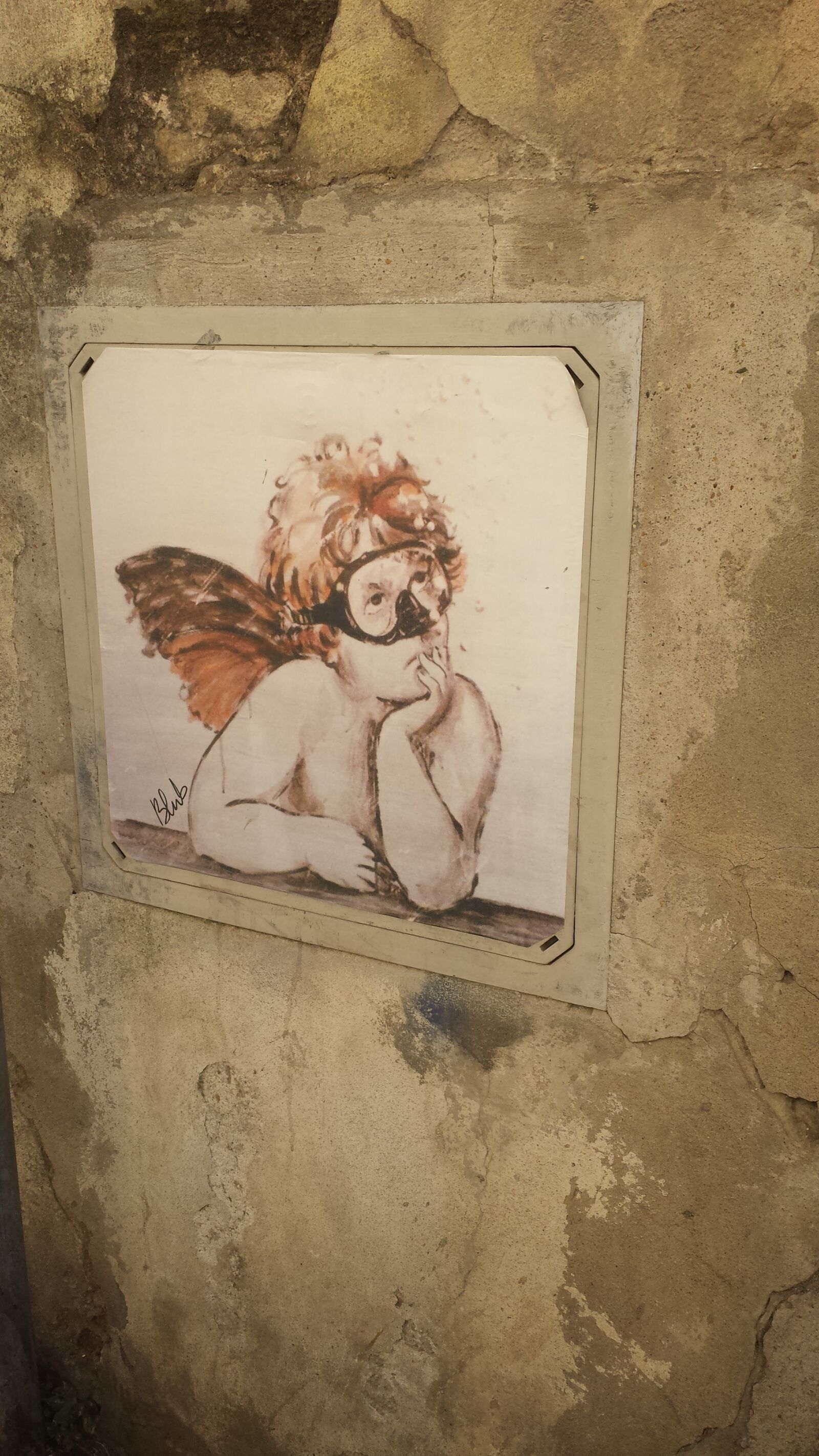 Samsung Galaxy S4 sample photo. Florence, guerrilla-art, artists photography