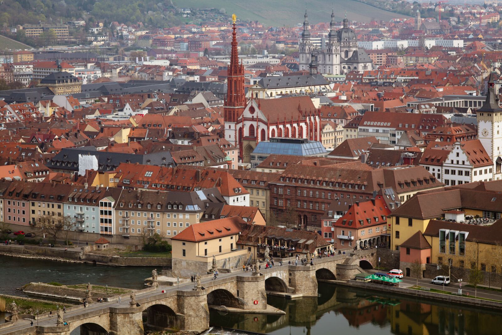 Canon EOS 5D Mark II sample photo. W rzburg, main bridge photography