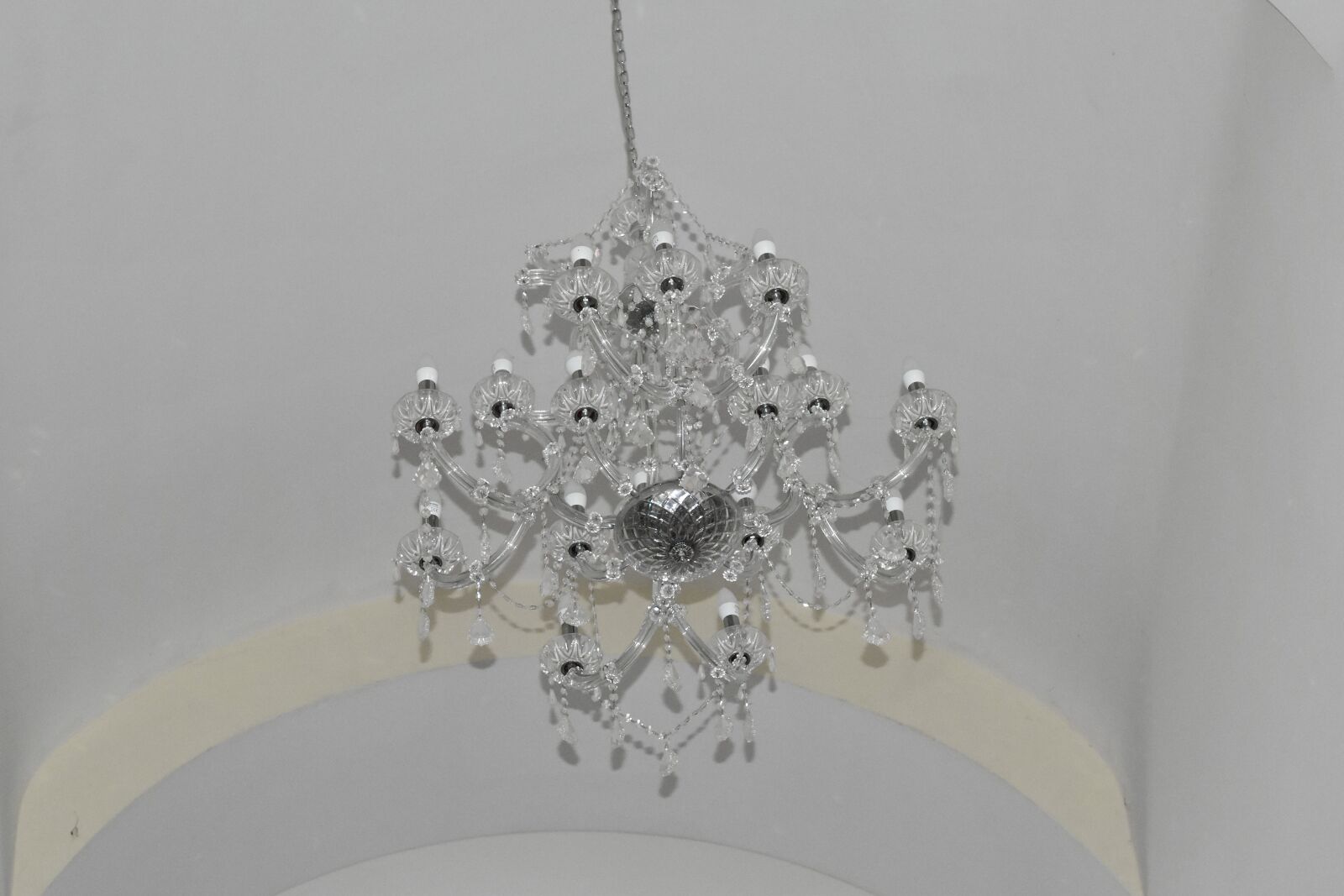 Nikon D5500 sample photo. Chandelier, luxury, shining, fashion photography