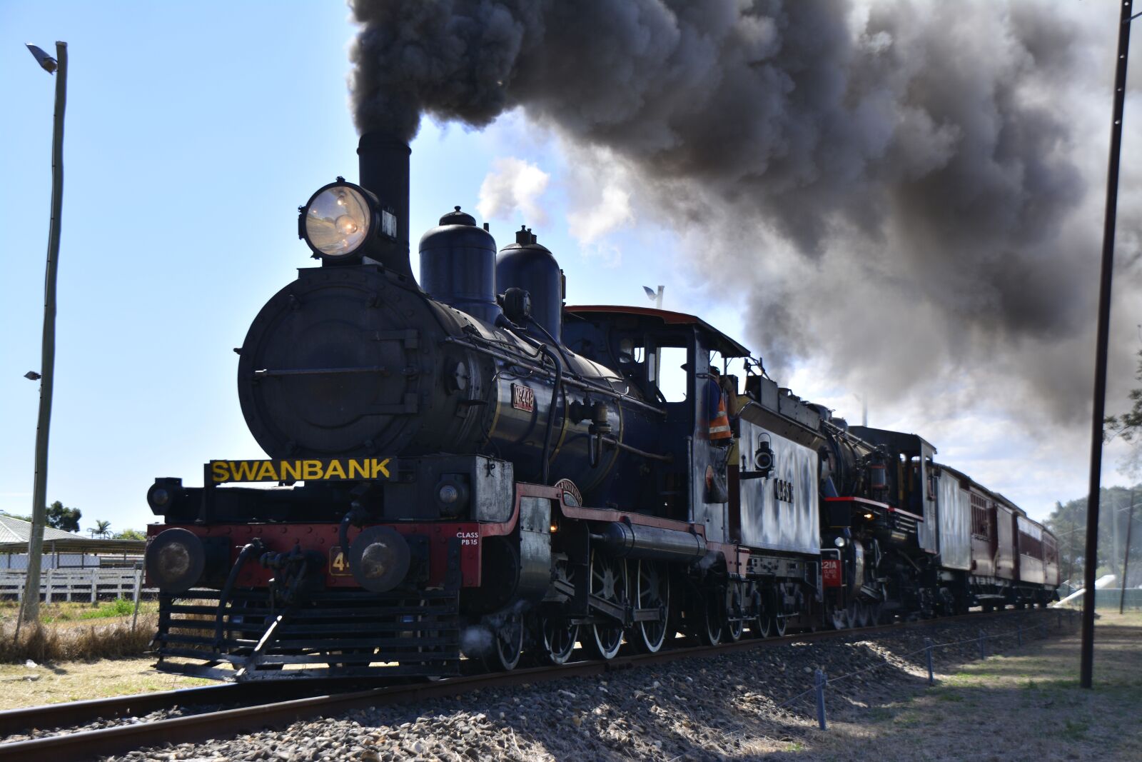Nikon D5200 sample photo. Ipswich, train, travel photography
