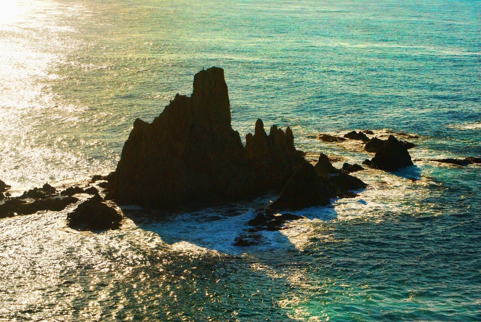 Nikon D200 sample photo. Cabo de gata, reef photography