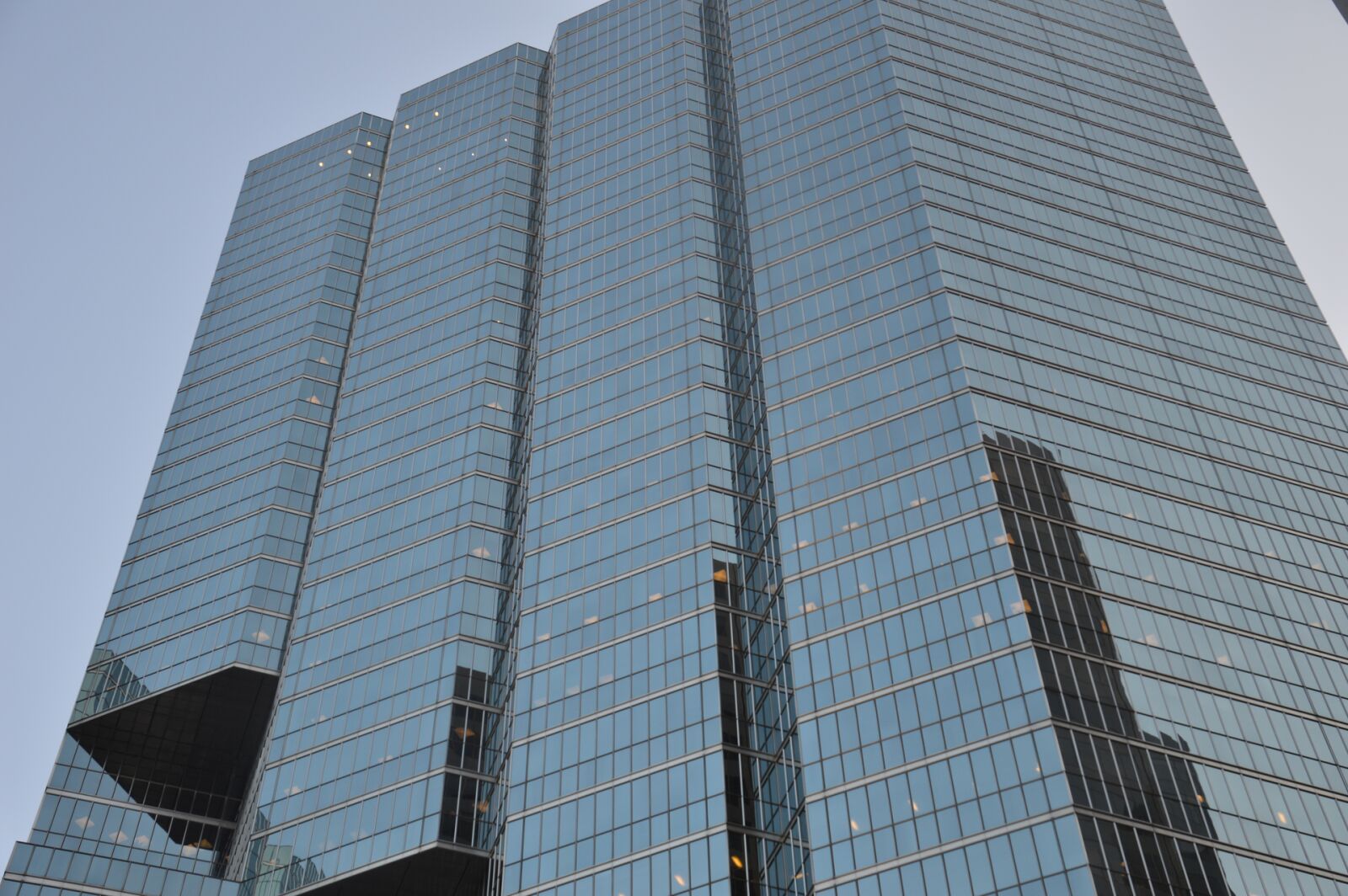 Nikon D3200 sample photo. Building, downtown, glass, office photography