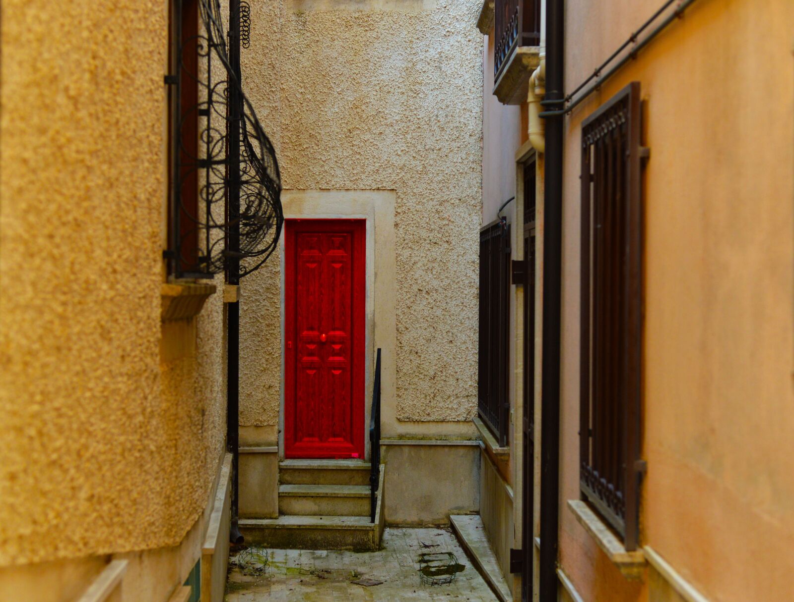 Nikon Df sample photo. Door, wall, side photography