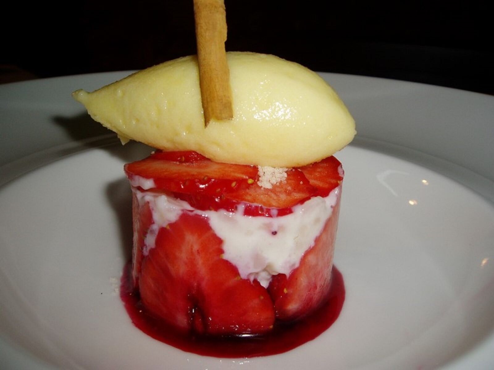 Olympus u10D,S300D,u300D sample photo. Pastry, presentation, desserts photography