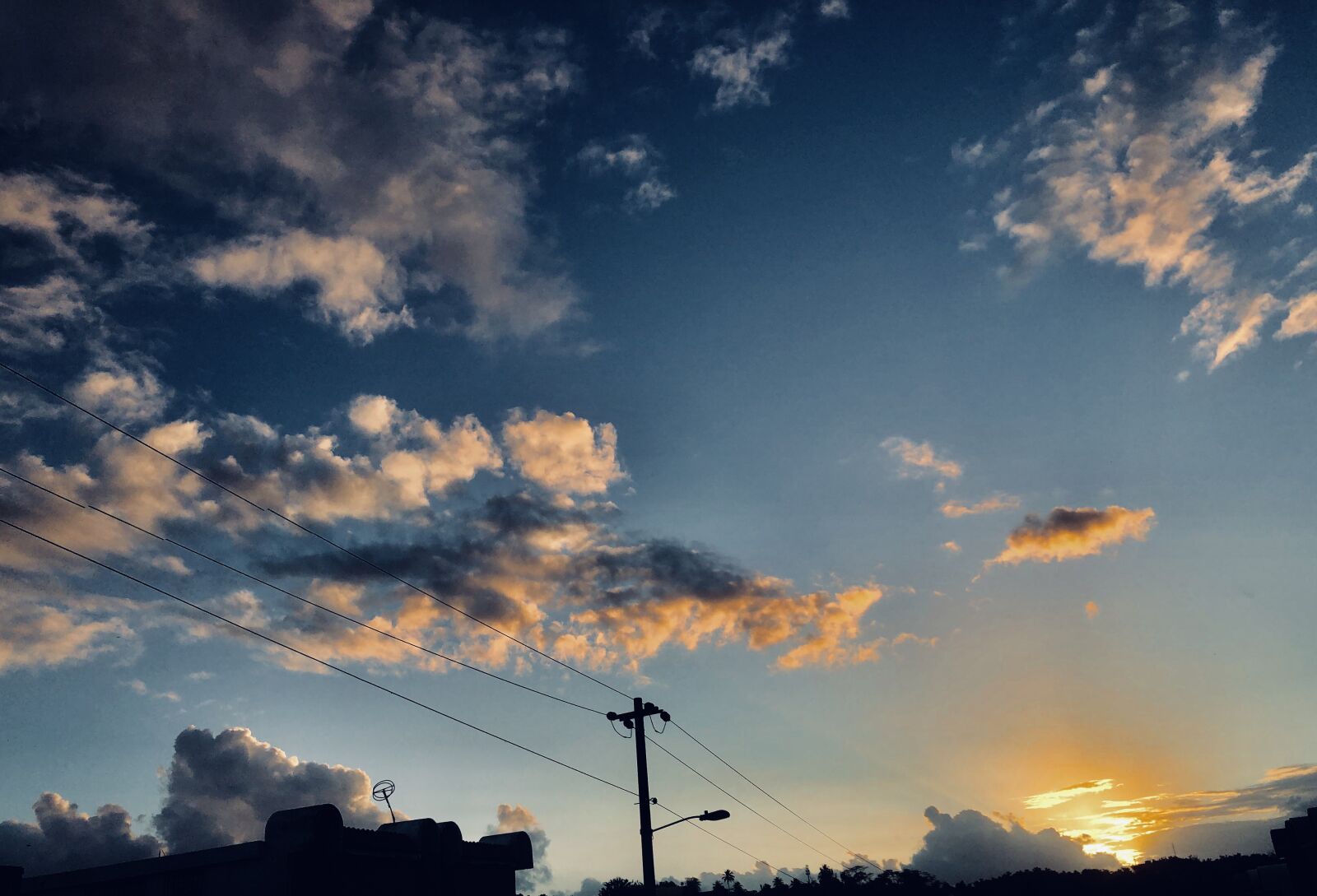 iPhone 8 back camera 3.99mm f/1.8 sample photo. Clouds, universe, sky photography