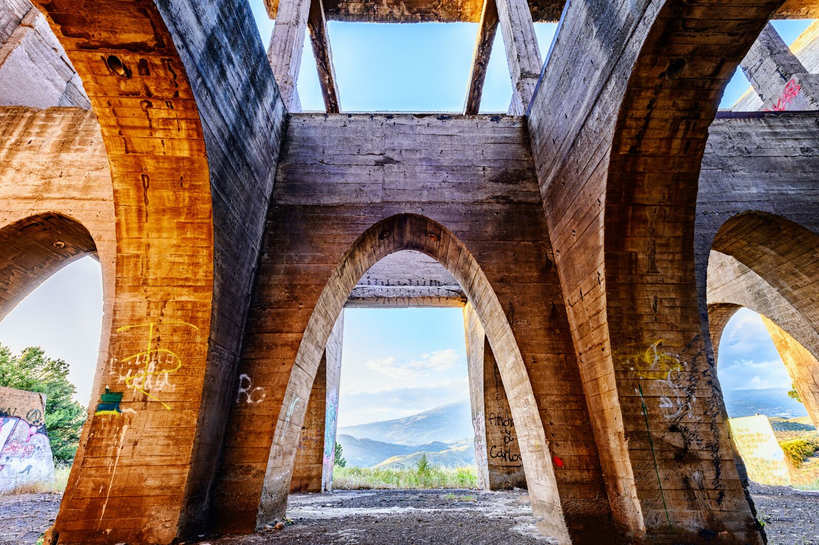 Nikon Z6 sample photo. Architecture, arches, perspective photography