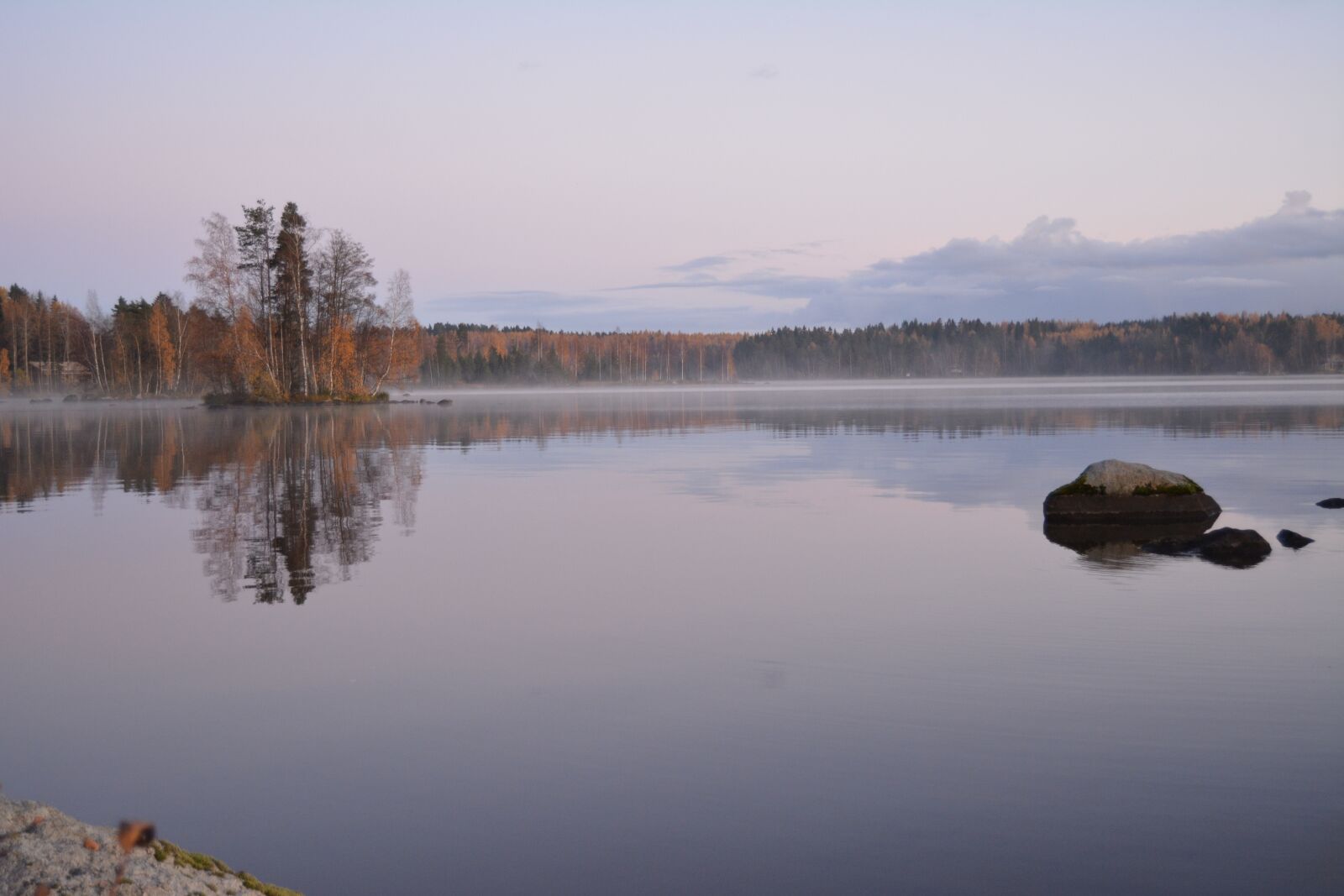 Nikon D5200 sample photo. Lake, autumn, finnish photography