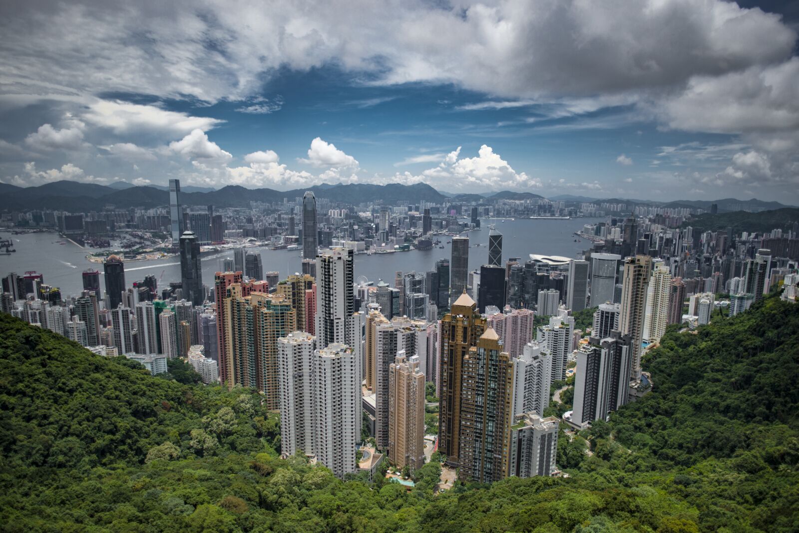 Nikon D800 sample photo. Hong kong, peak, view photography