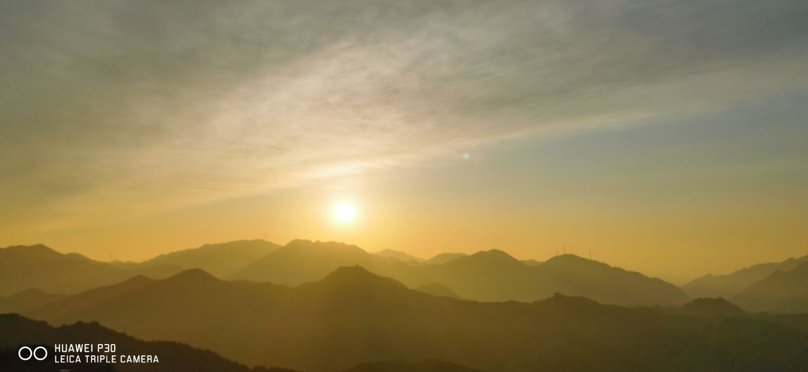 HUAWEI P30 sample photo. The great wall, the photography