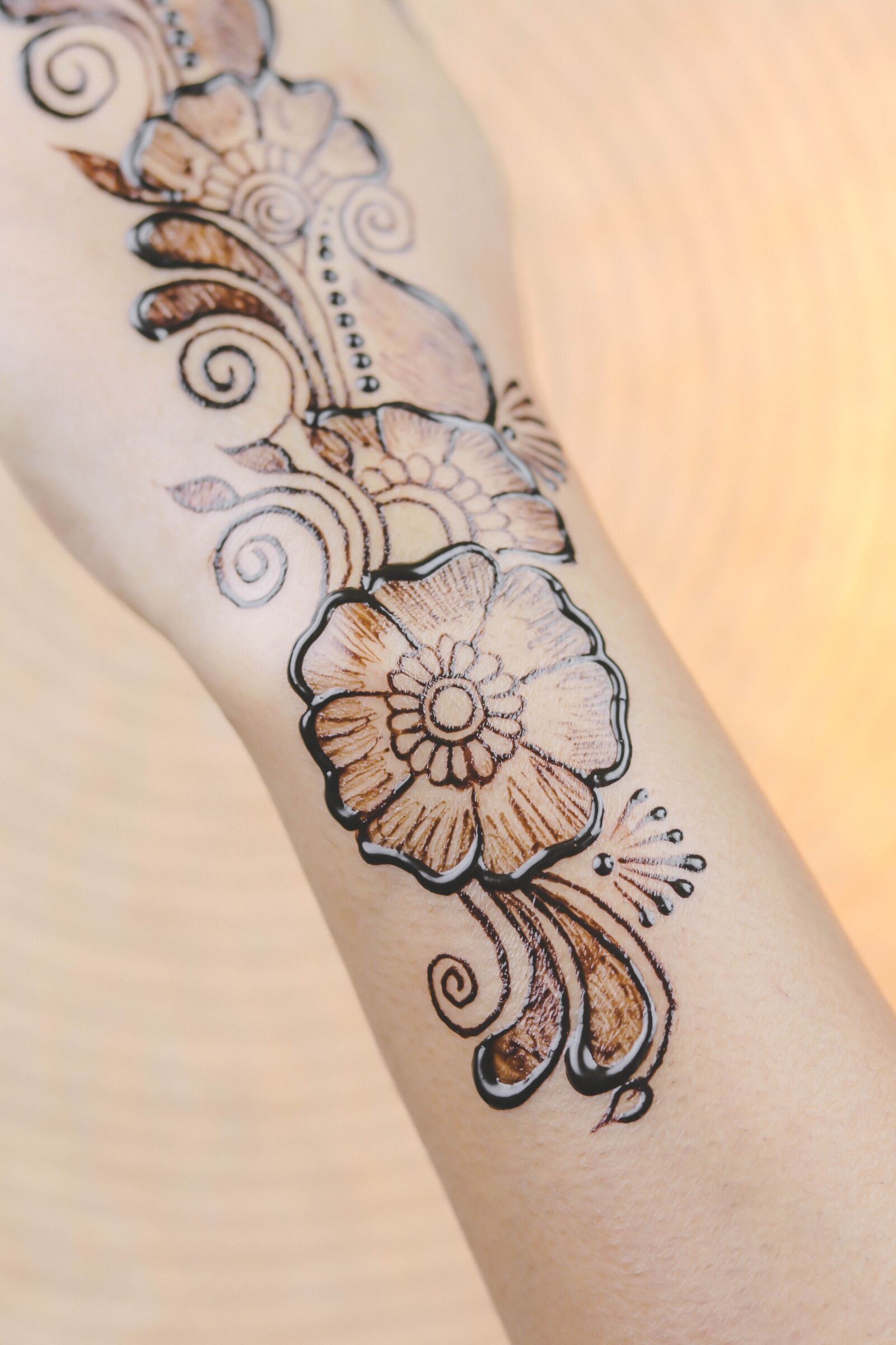 Canon EOS 80D sample photo. Henna, hands, mehendi photography